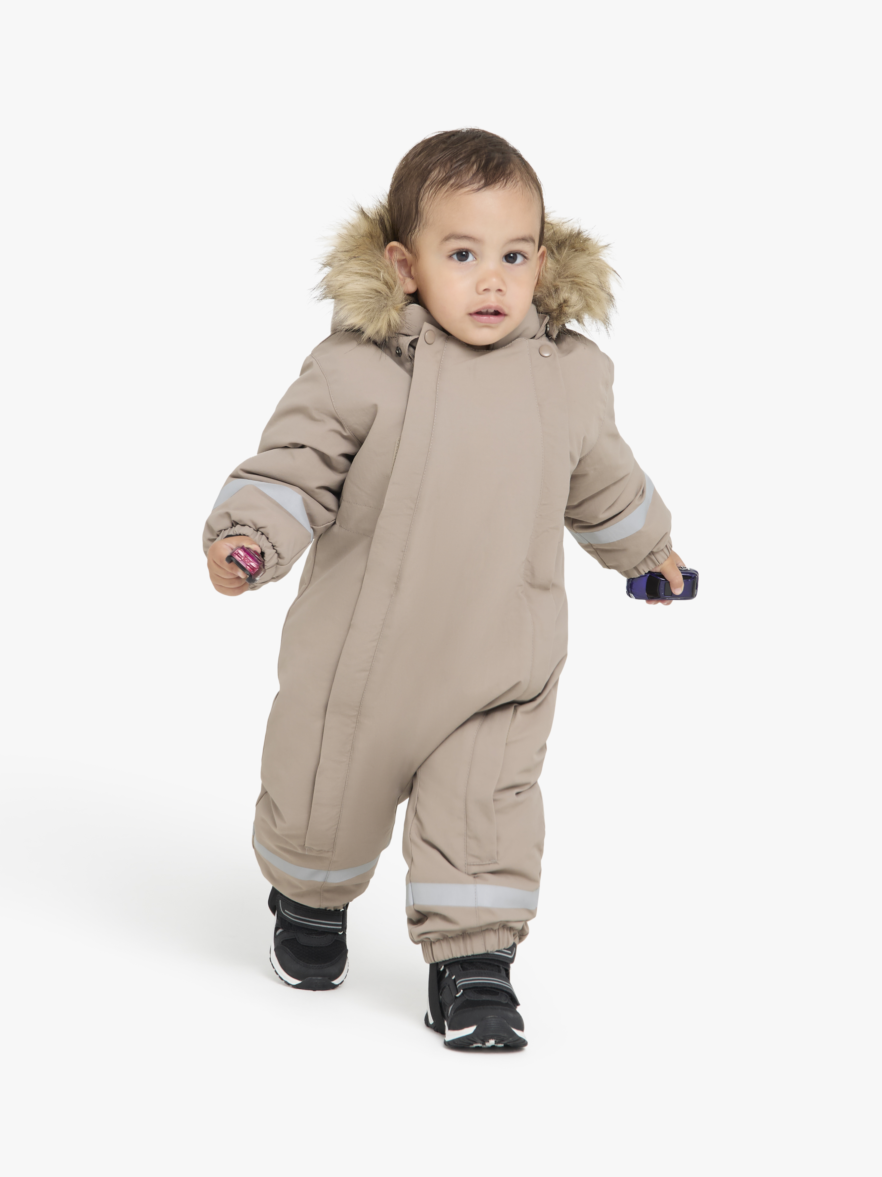 Nordbjörn Juniskär Baby-Overall Beige, 80