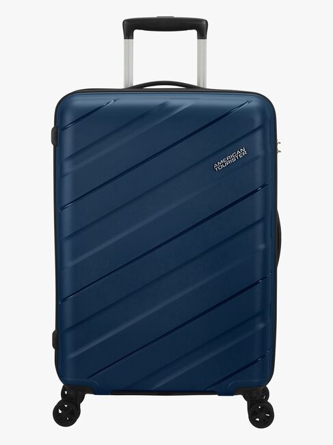 American Tourister Jetdriver Spinner Reisekoffer 63L, Navy Blue