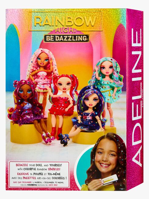 Rainbow High Be Dazzling Adeline Rose Modepuppe, Rosa