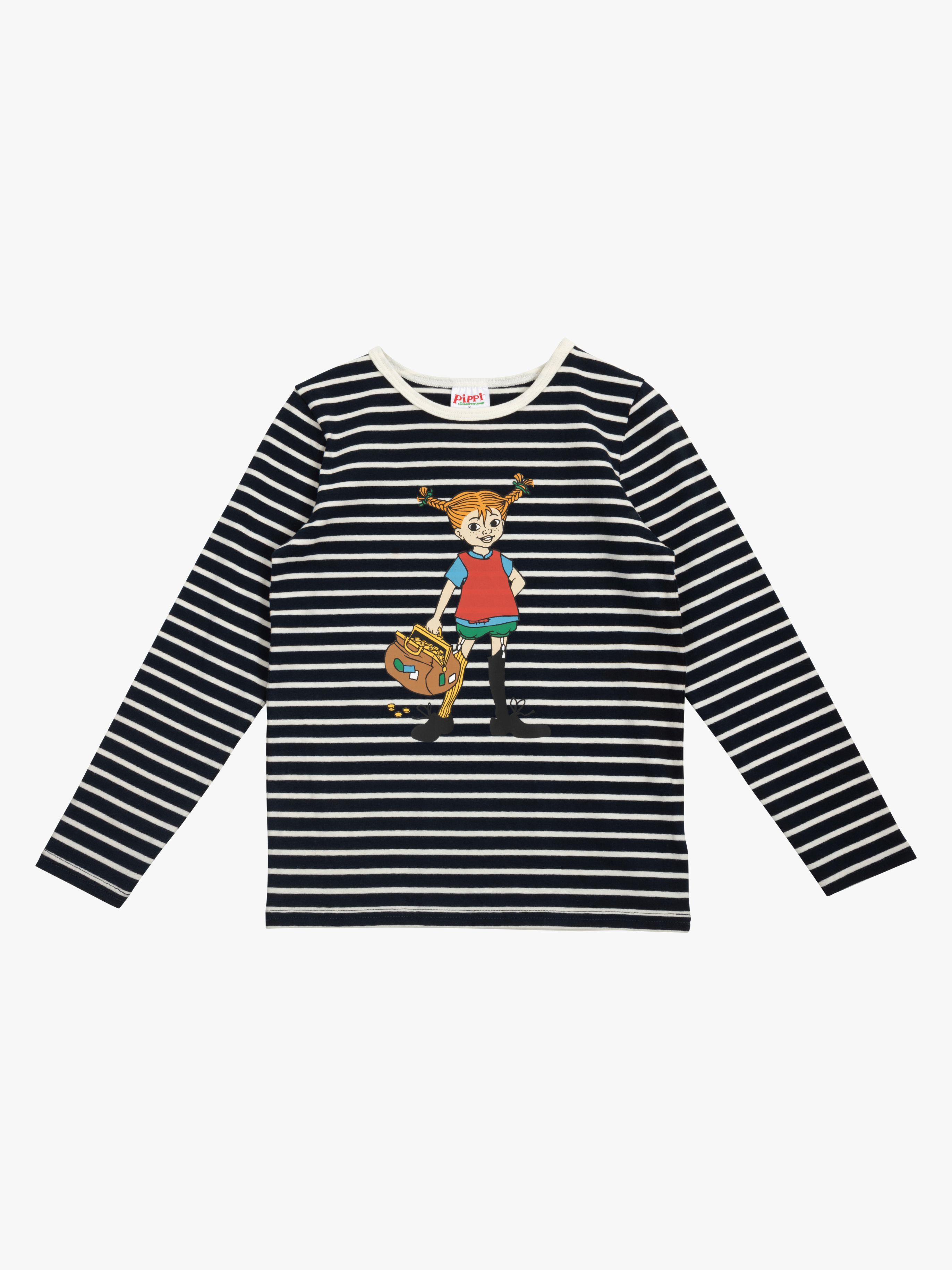 Pippi Langstrumpf x Martinex Reiche Pippi Shirt, Dunkelblau, 98