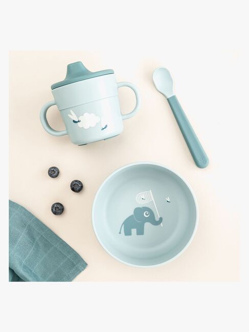 Done By Deer Foodie Geschirr-Set Elphee, Blue