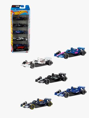 Hot Wheels F1 Autos Die-Cast 1:64 5er-Set