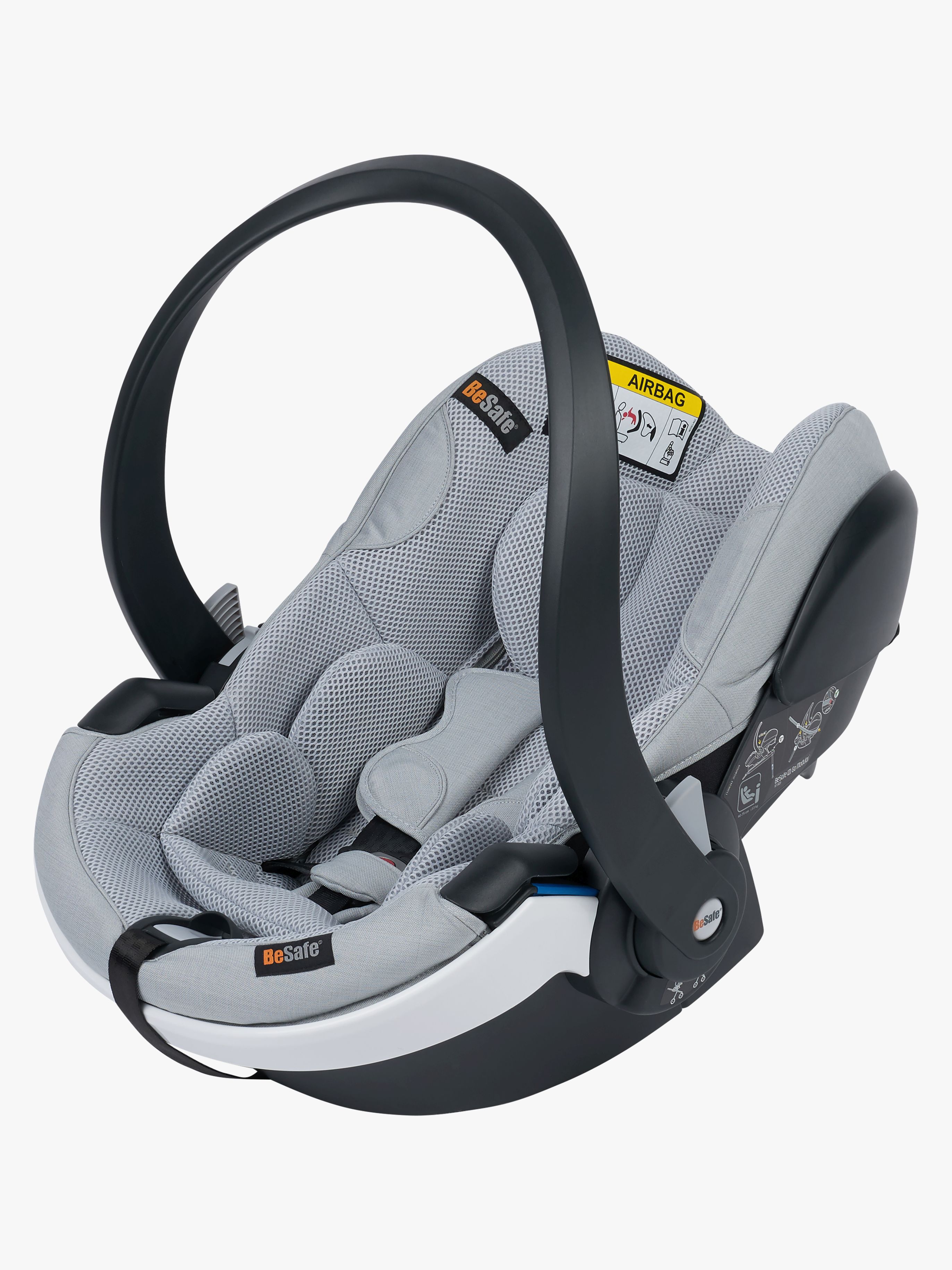 BeSafe iZi Go Modular X2 i-Size Babyschale, Peak Mesh