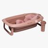 Twistshake Limited Edition Badewanne inkl. Badestütze & Duschkanne, Faded Pink
