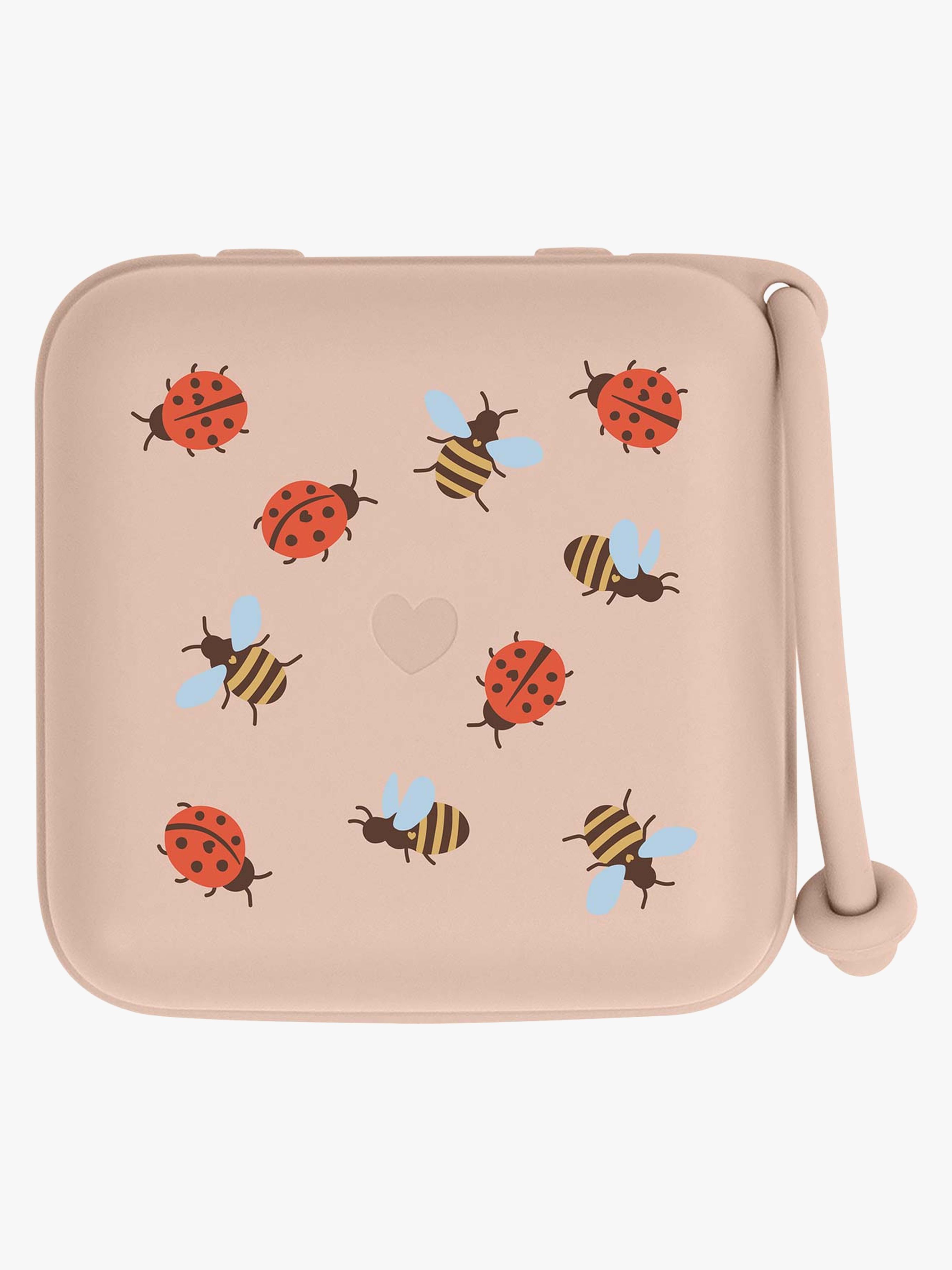 BIBS Studio Schnullerbox Marienkäfer Hummel, Mix Blush