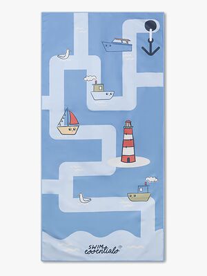 Swim Essentials Seas The Day Badetuch, Blue