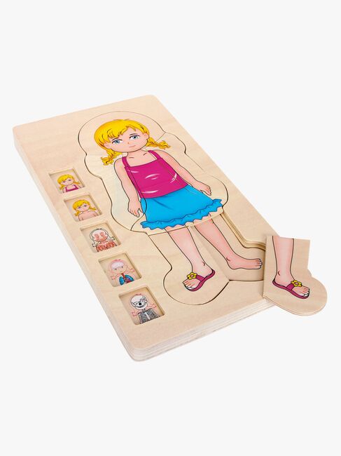 Small Foot Puzzle Anatomie, Rosa