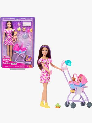 Barbie Family & Friends Skipper Spielset mit Puppenwagen