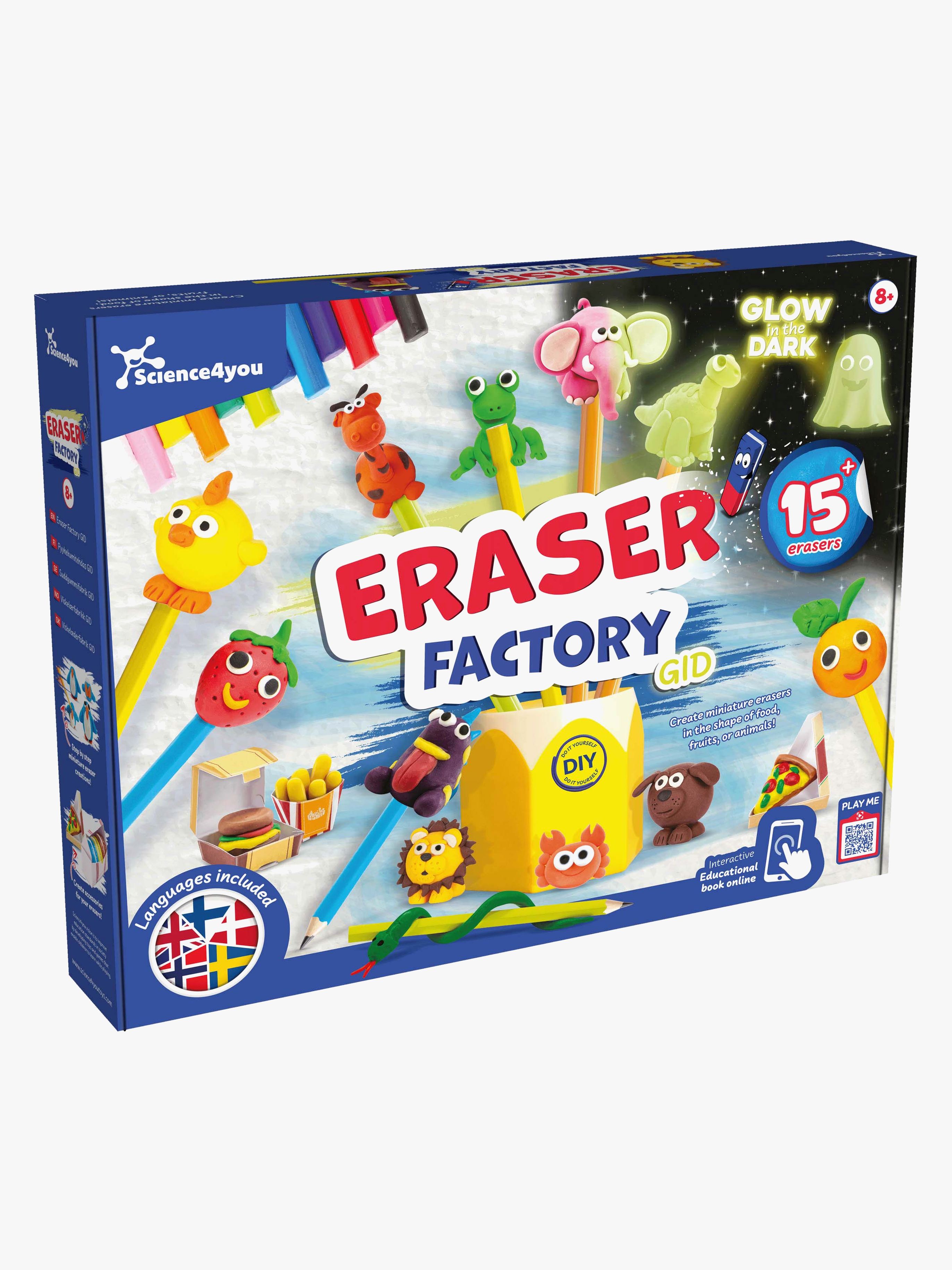 Science4you Bastelset Radiergummi
