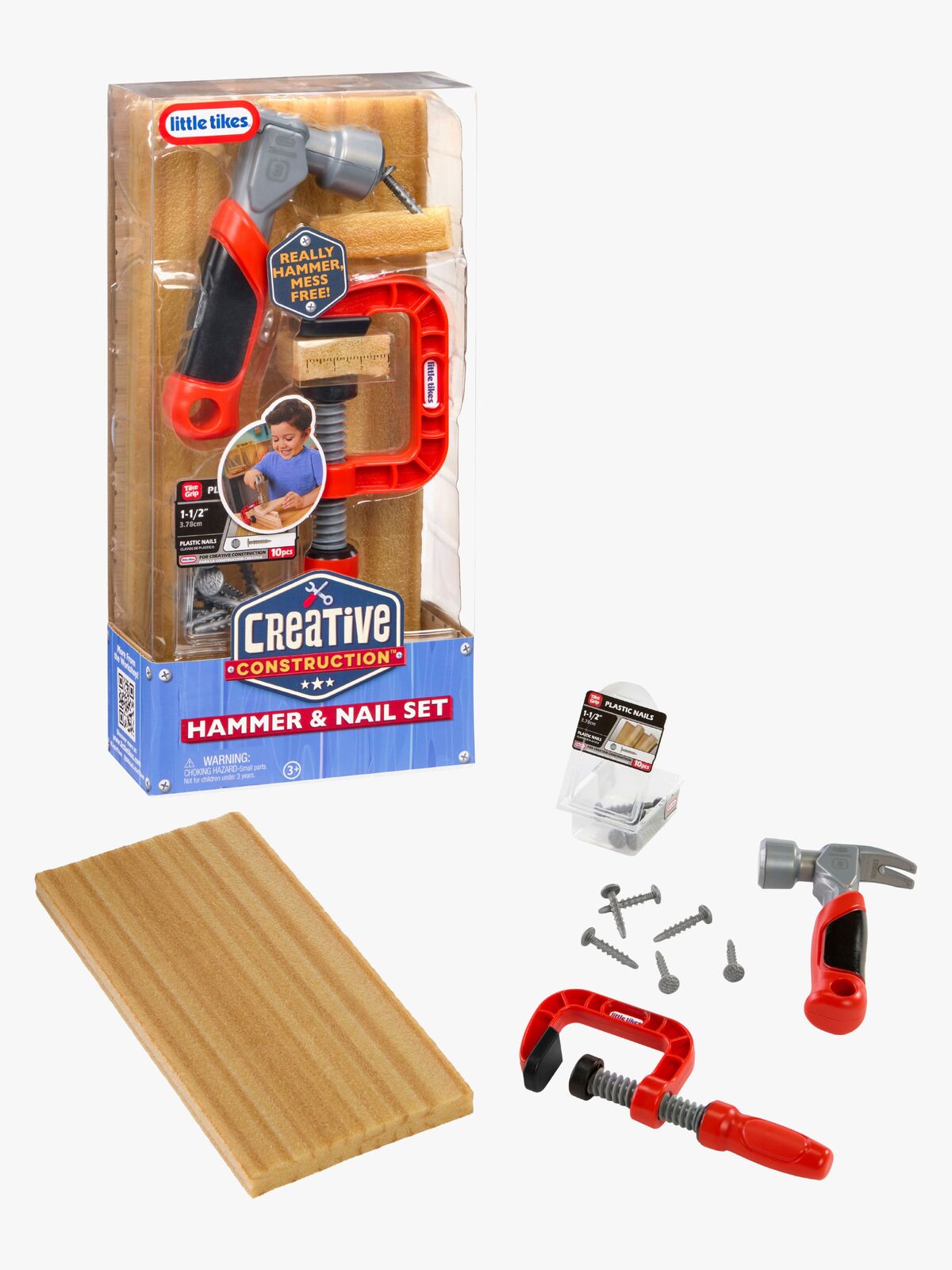 Little Tikes Creative Construction Hammer- und Nagelset