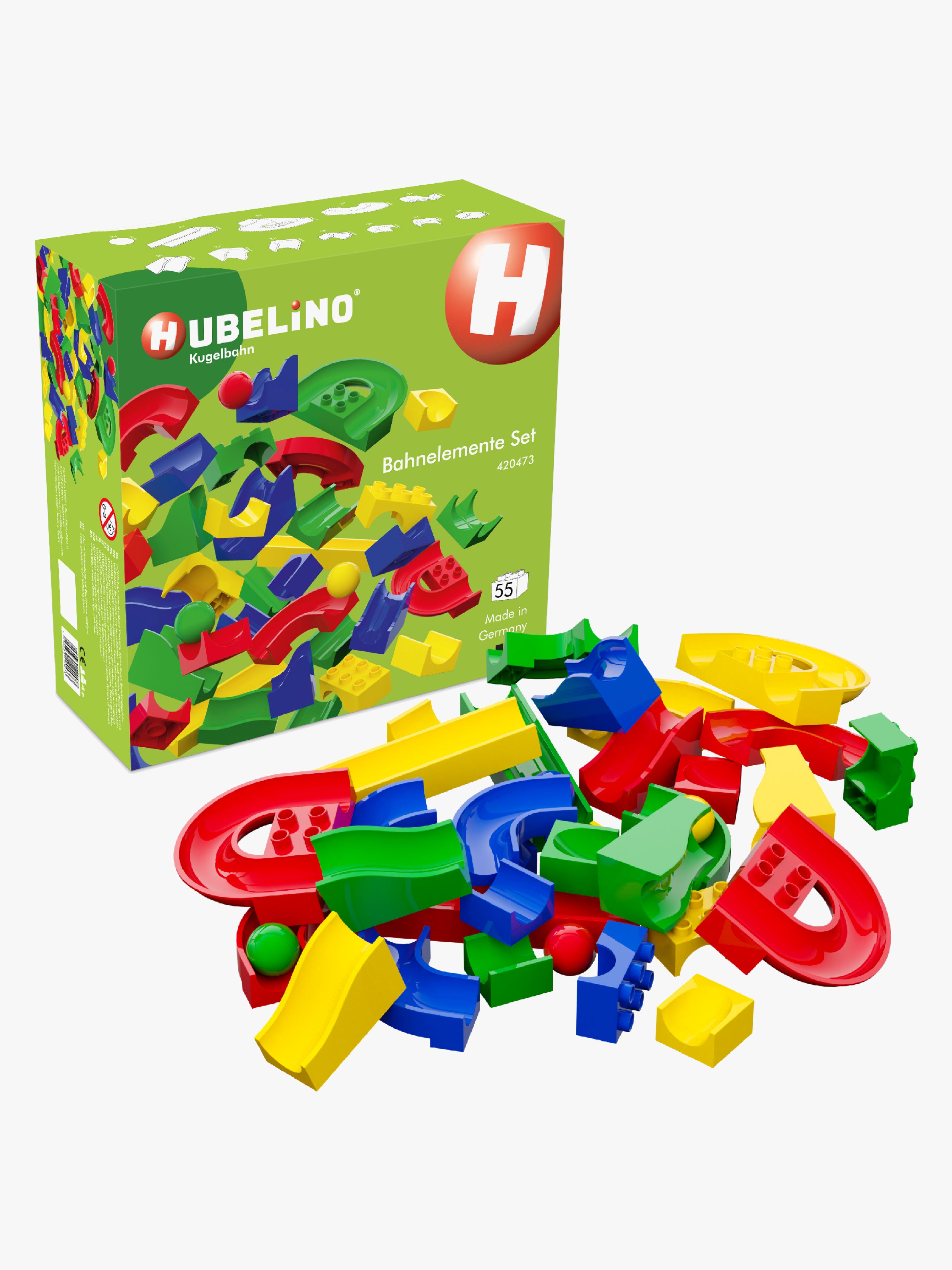 Hubelino Kugelbahnelemente Set 55 Teile