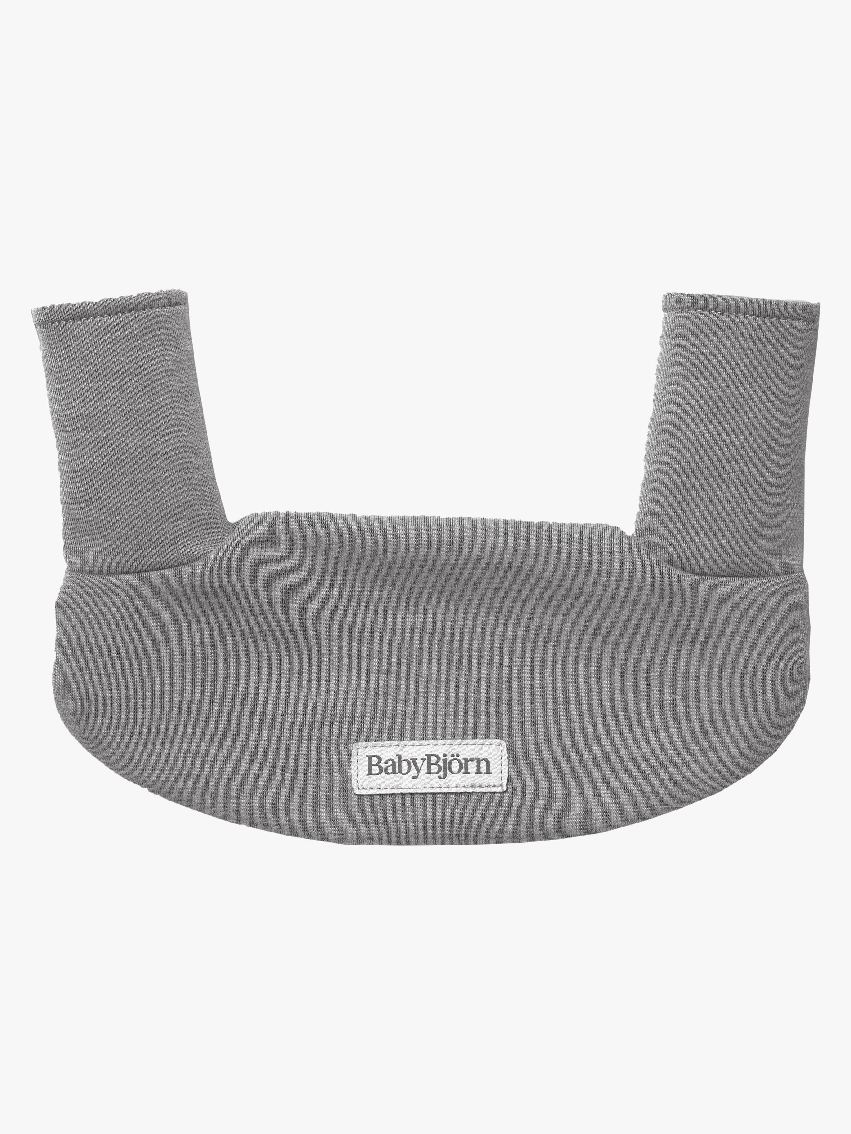 BabyBjörn Lätzchen für Babytrage Jersey, Hellgrau