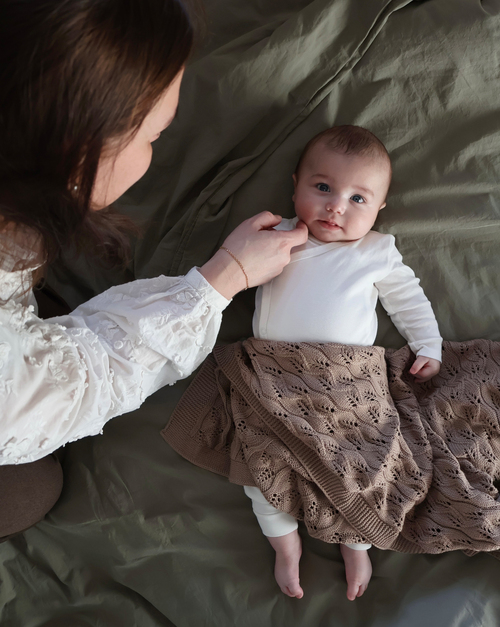 Vinter & Bloom Moment Decke EKO, Taupe Brown