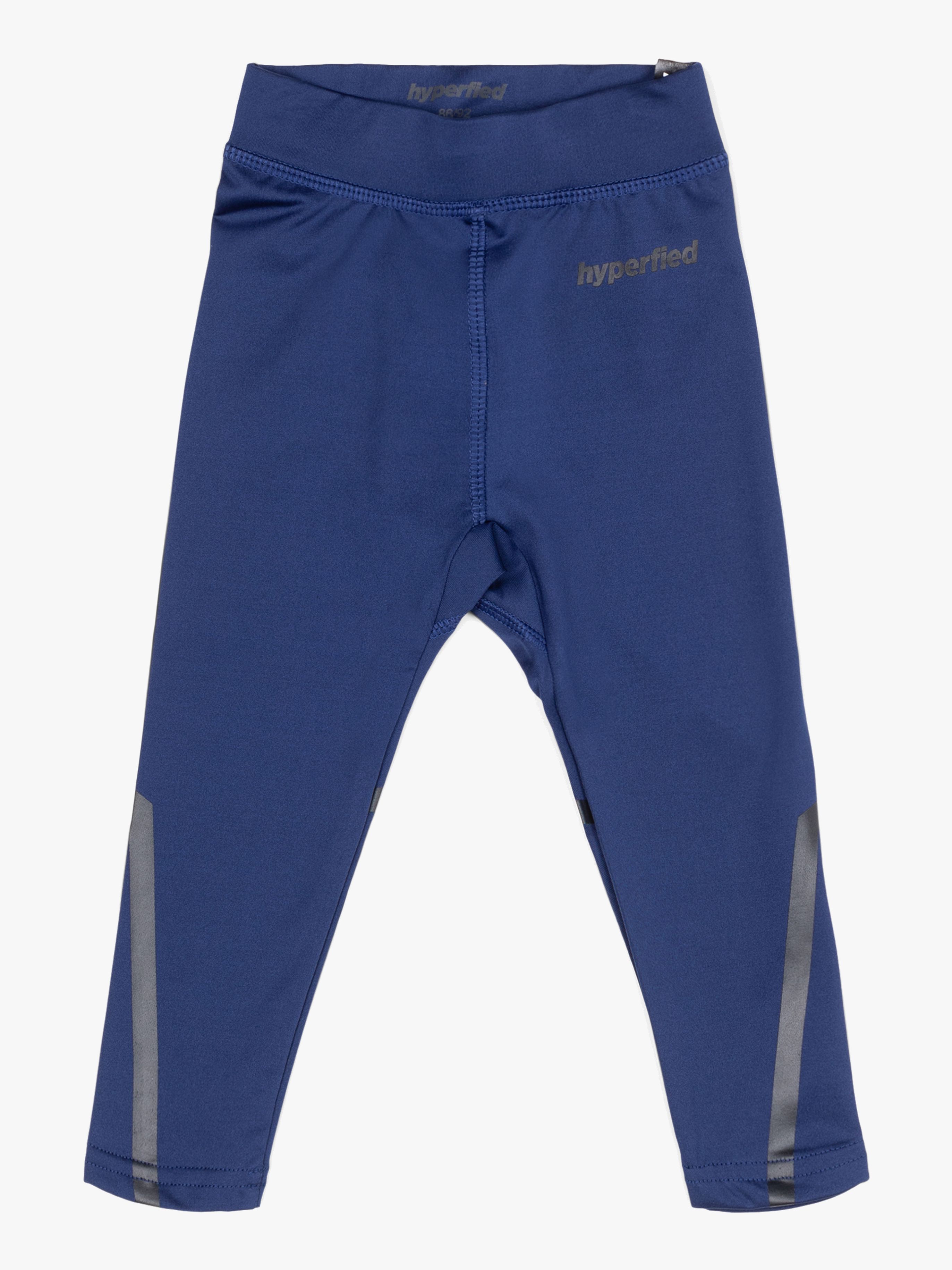 Hyperfied Running Tights, Medieval Blue 134-139
