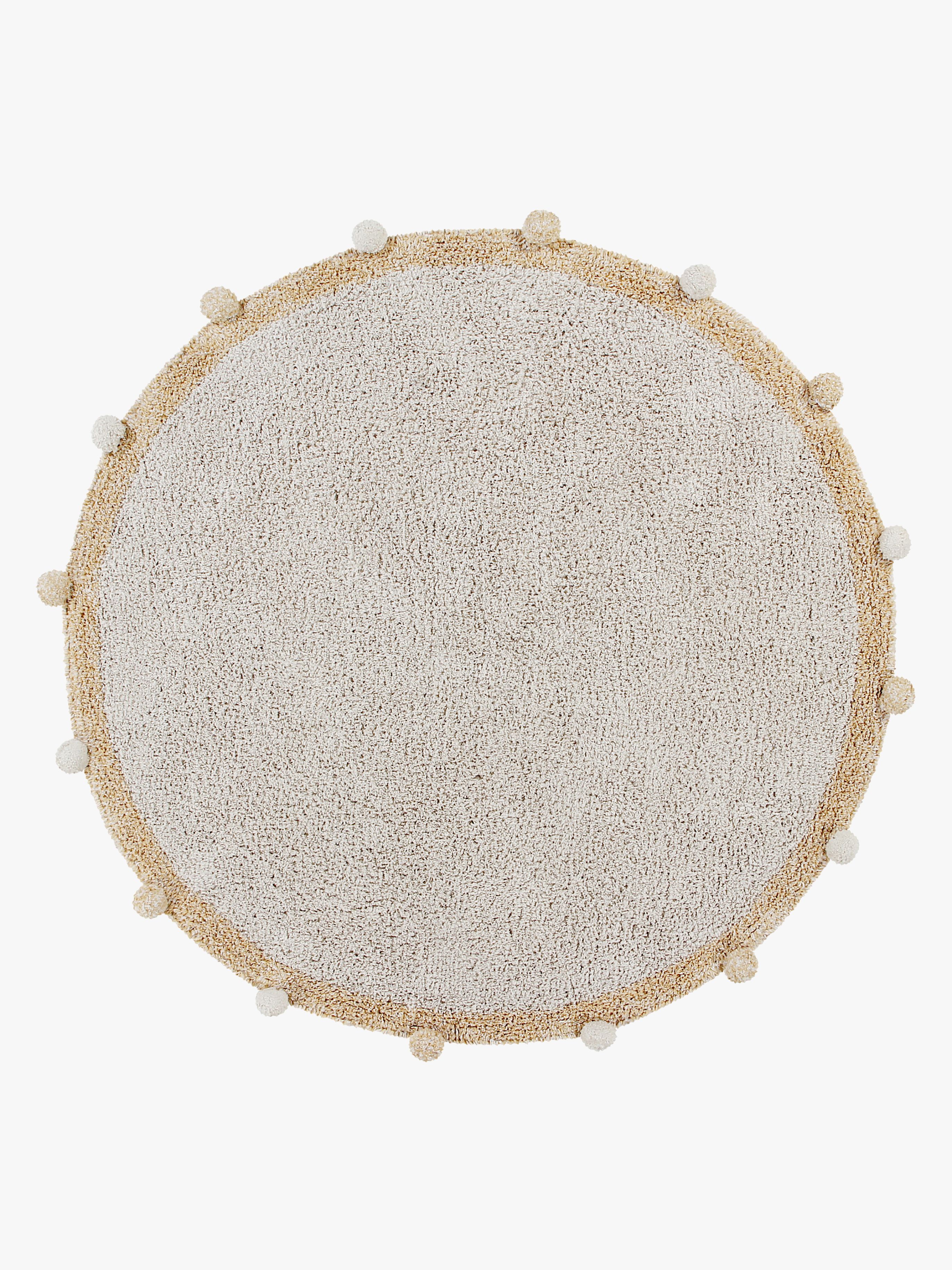 Lorena Canals Waschbarer Teppich Bubbly 120, Honig