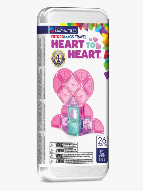MAGNA-TILES MicroMAGS Reise-Set Heart to Heart 26 Teile