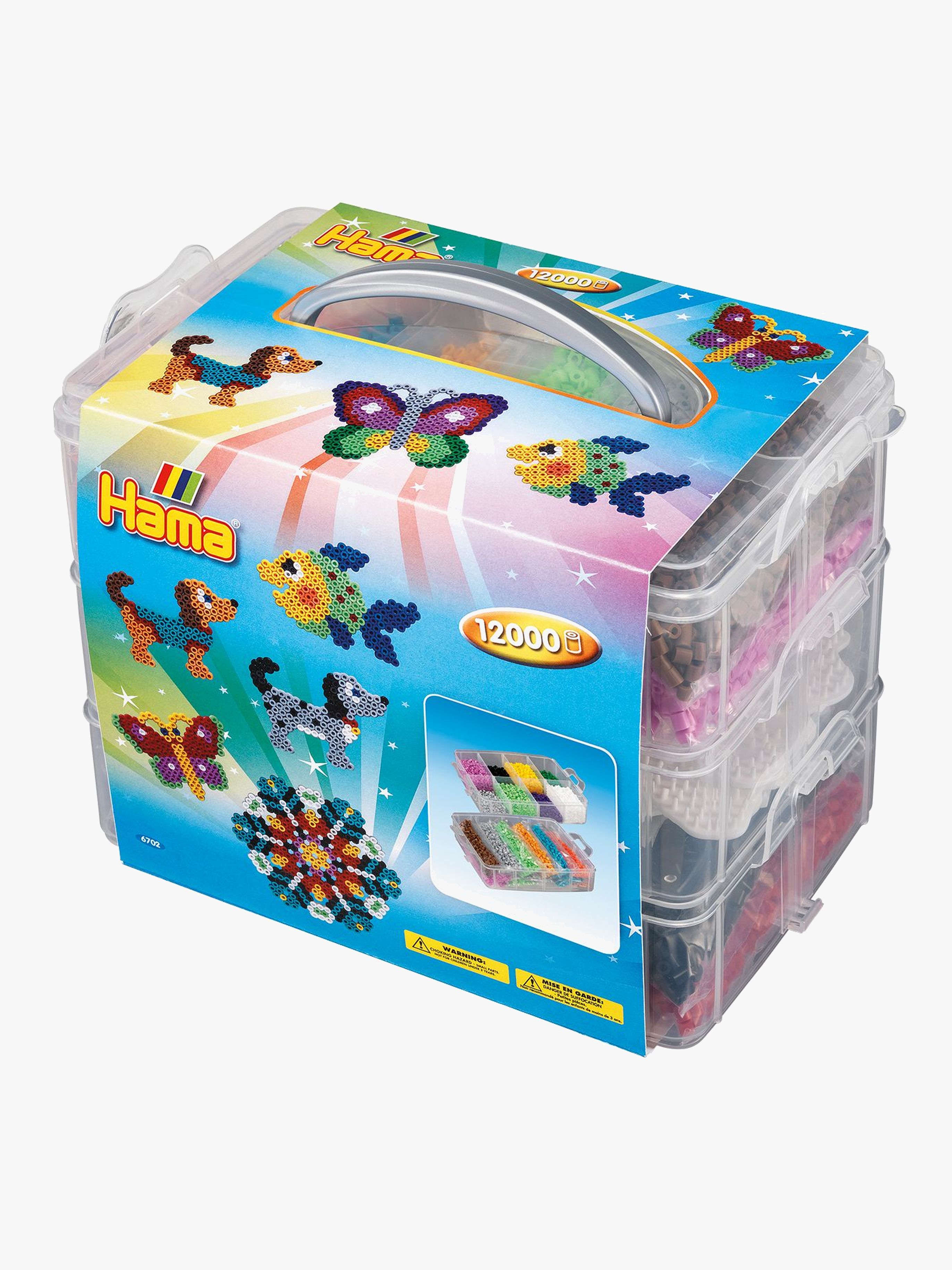 Hama Large Perlen Aufbewahrungsbox, 12000 Stück