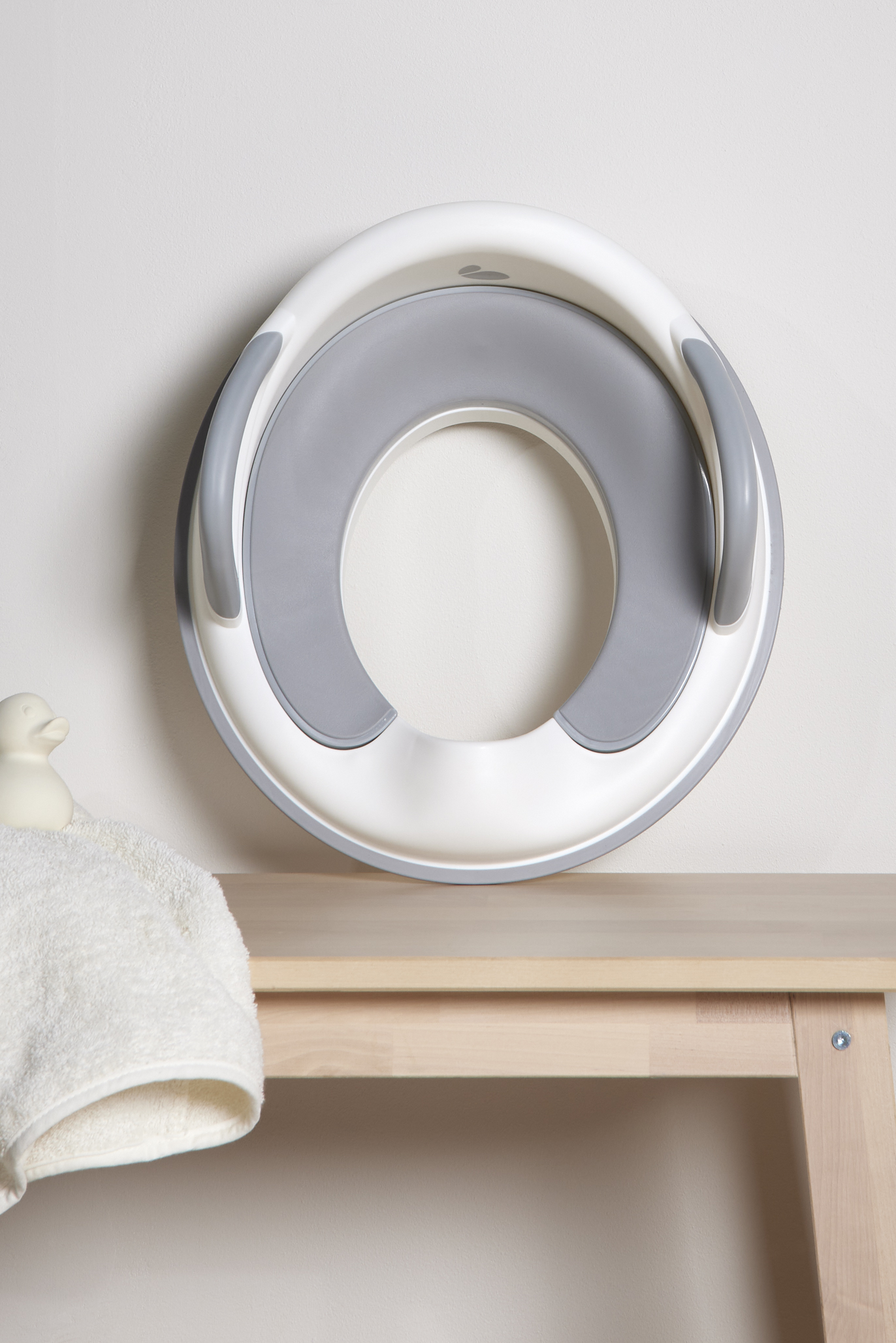 CARE Assist Toilettensitz, White / Grey