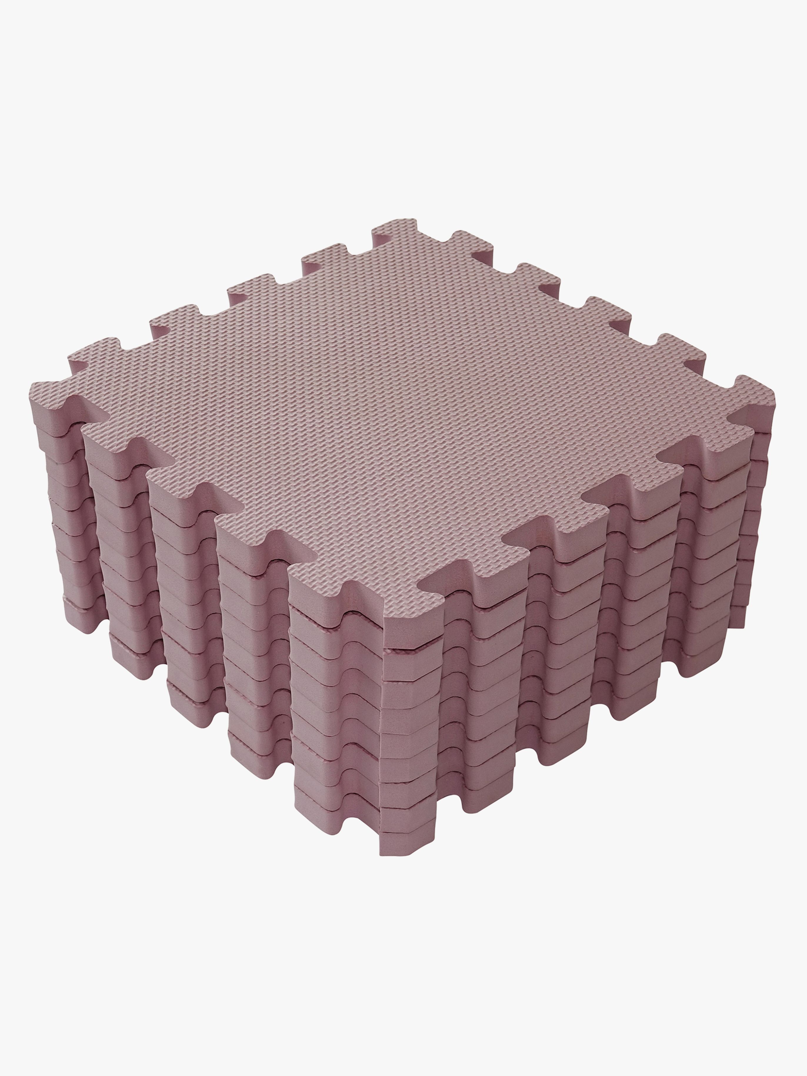 BabyDan Spielteppich, 90x90 cm, Dusty Rose