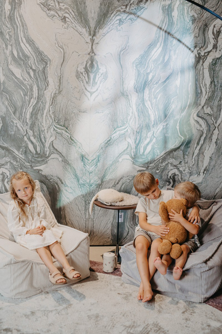 Yappy Kids Yappyhug Sitzsack, Beige