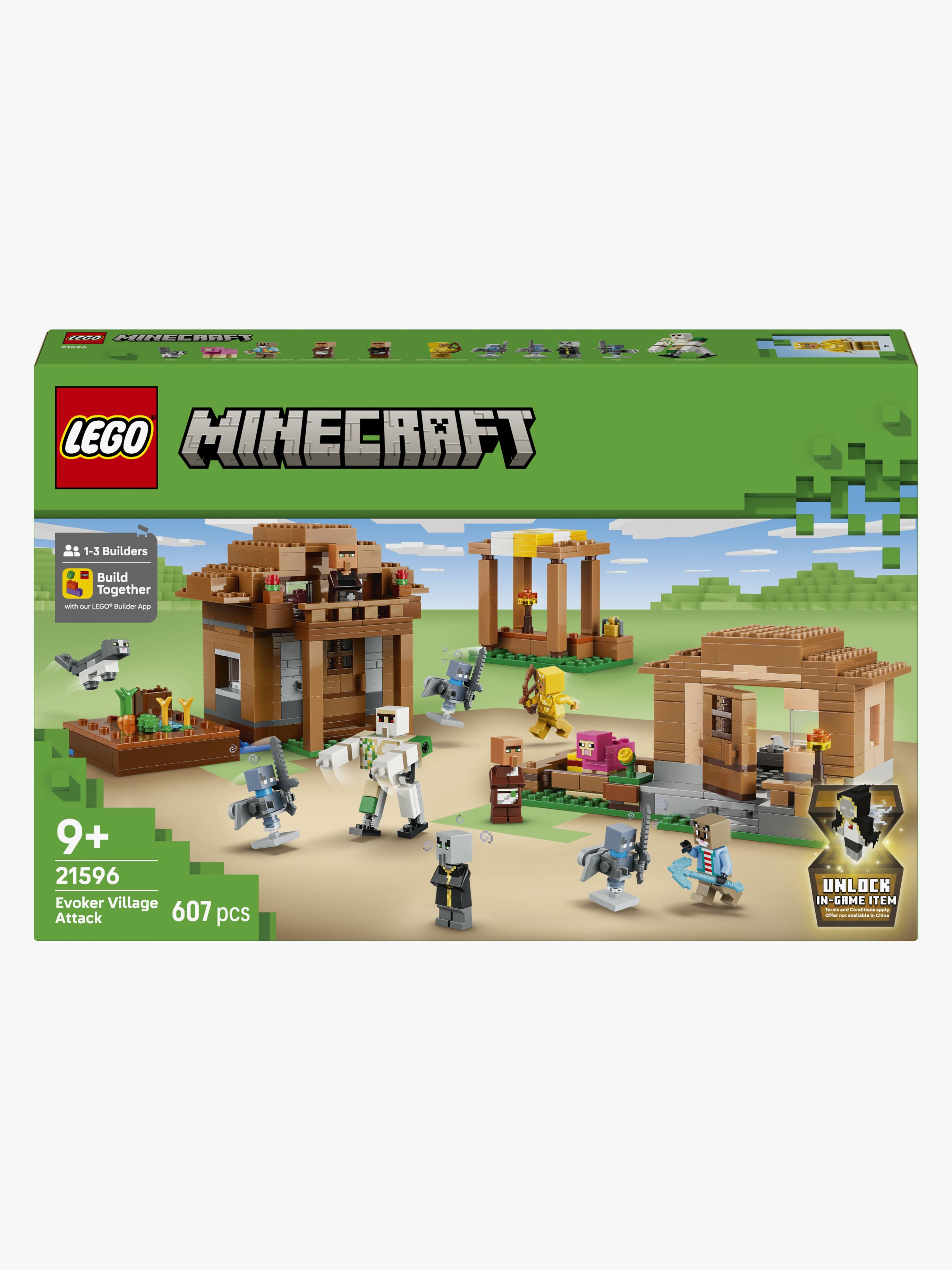 Minecraft 21596 Angriff des Magiers auf das Dorf