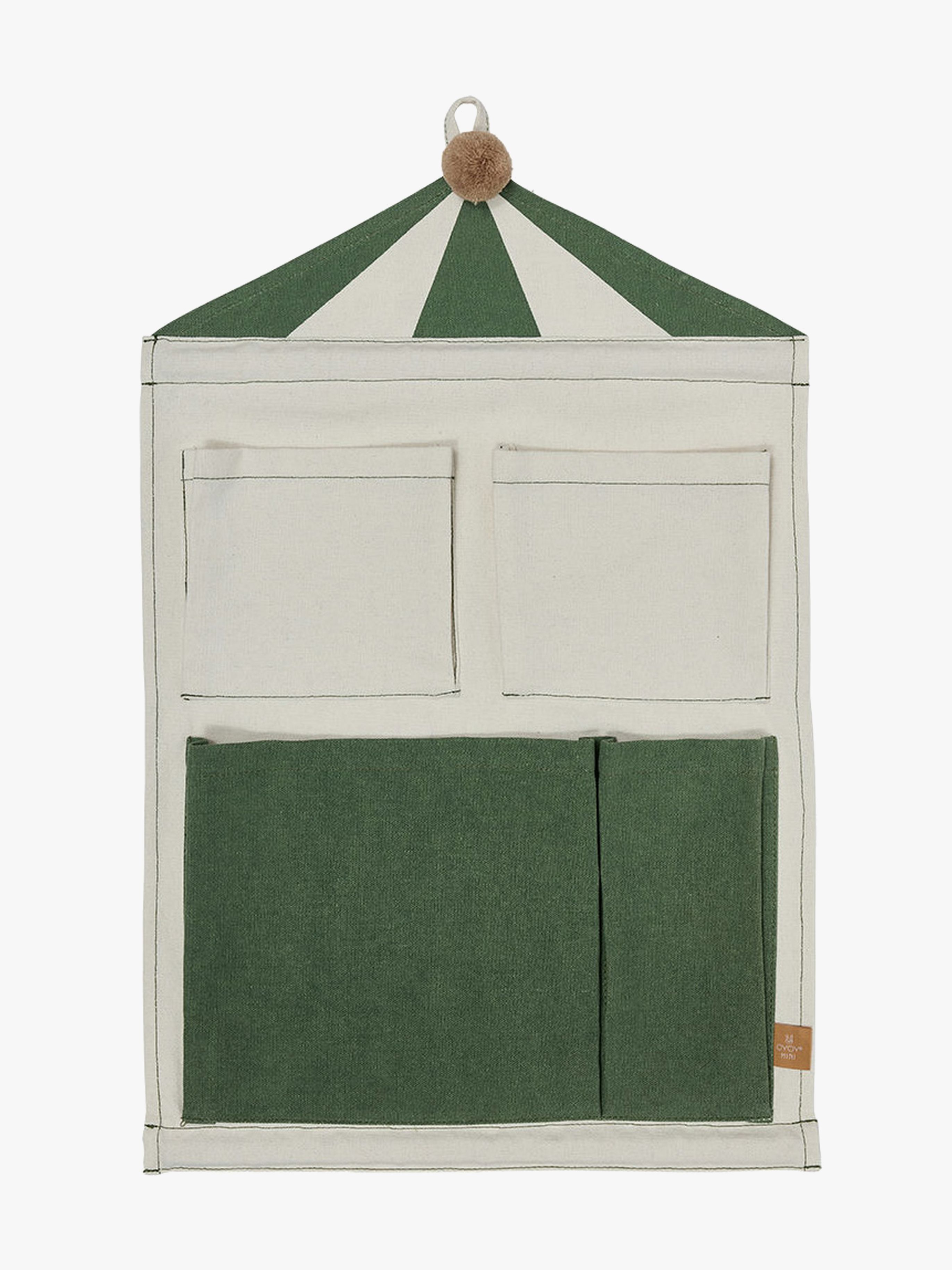 OYOY Circus Wandaufbewahrung, Clay Green