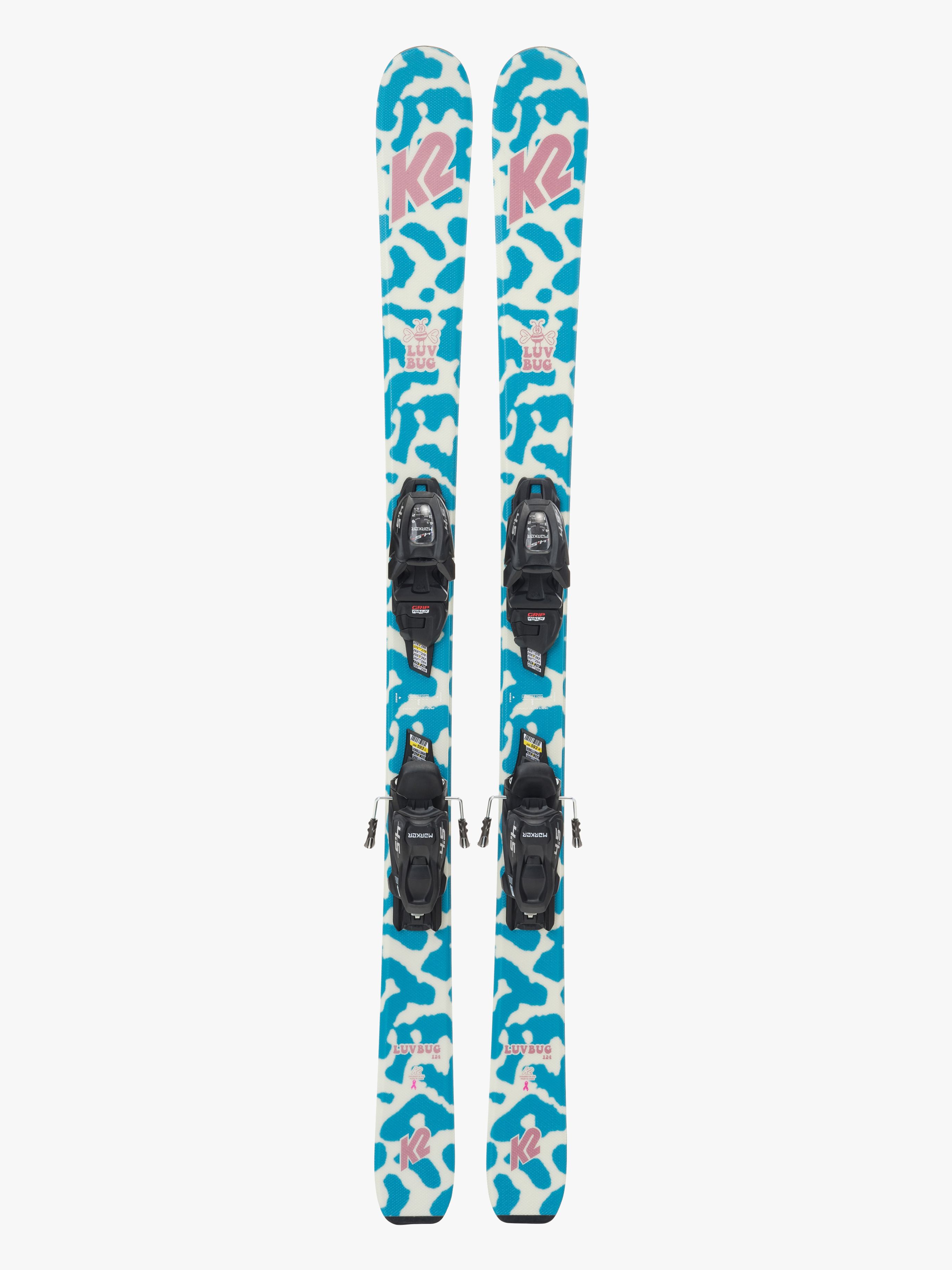 K2 Luv Bug Fdt 4.5 Skier inkl. Bindungen, 112 cm