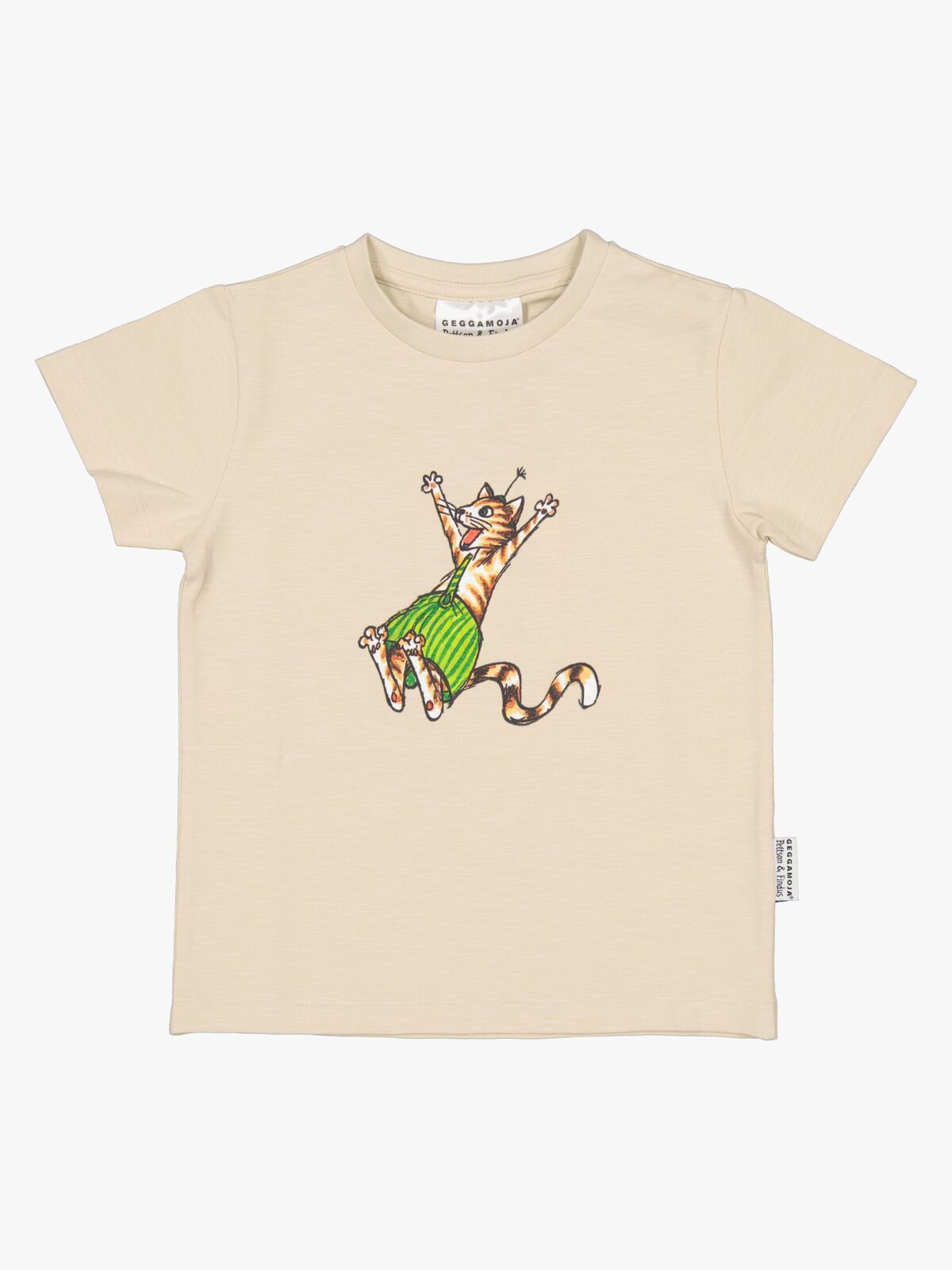 Geggamoja T-Shirt Pettersson & Findus, Beige