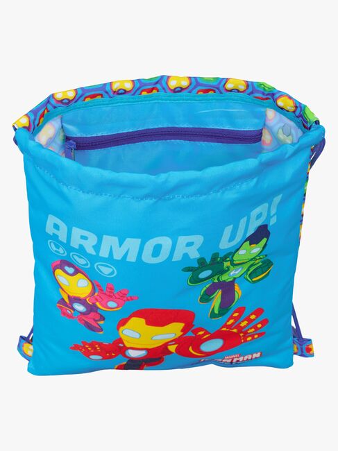 Marvel Iron Man Turnbeutel, Blau