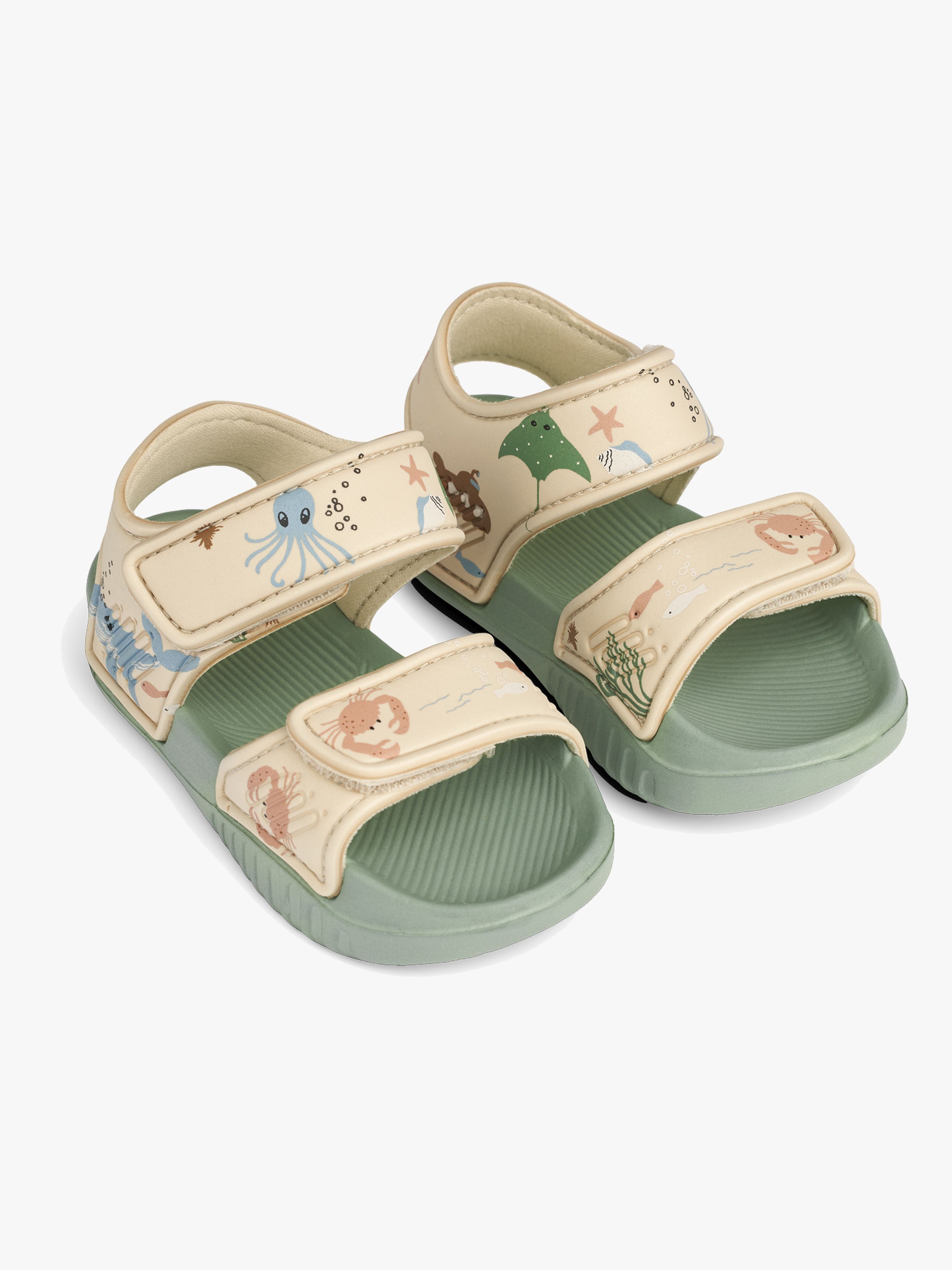 LIEWOOD Blumer Kinder Sandalen, Sea Creature/Sandy, 26