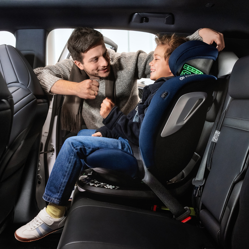 Kinderkraft I-GROW 2 Plus i-Size Kindersitz, Navy