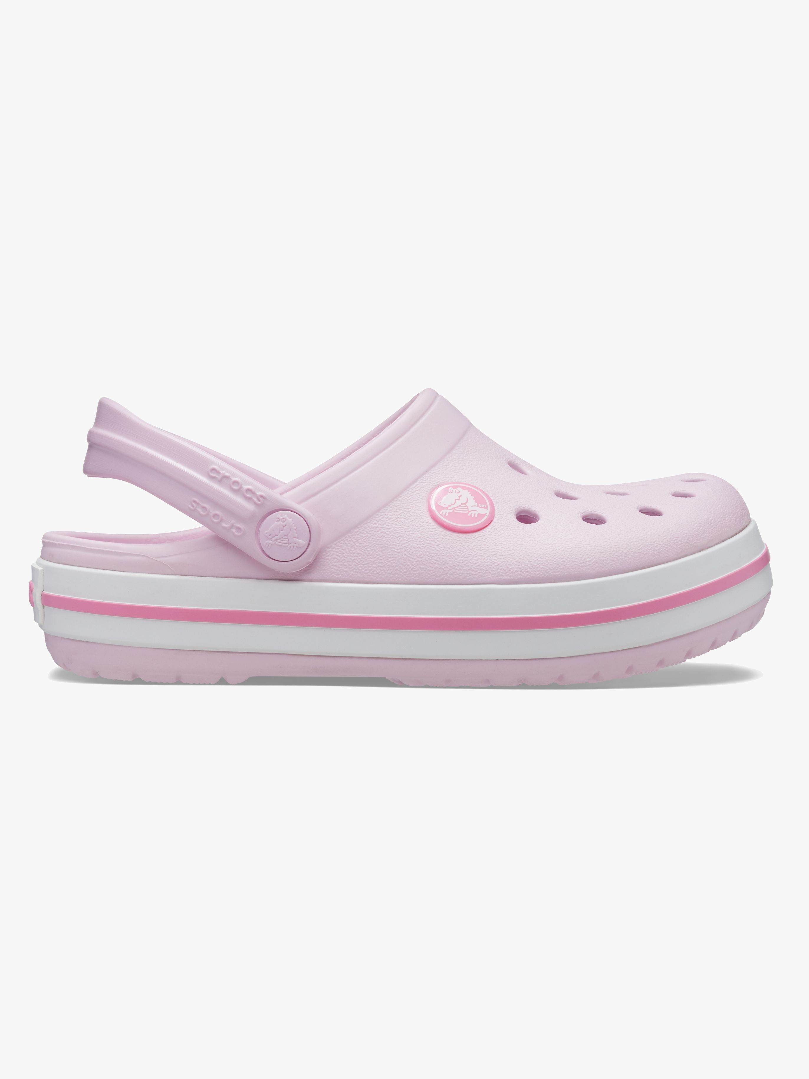 Crocs Classic Kinder Sandalen, Ballerina Pink, 28-29