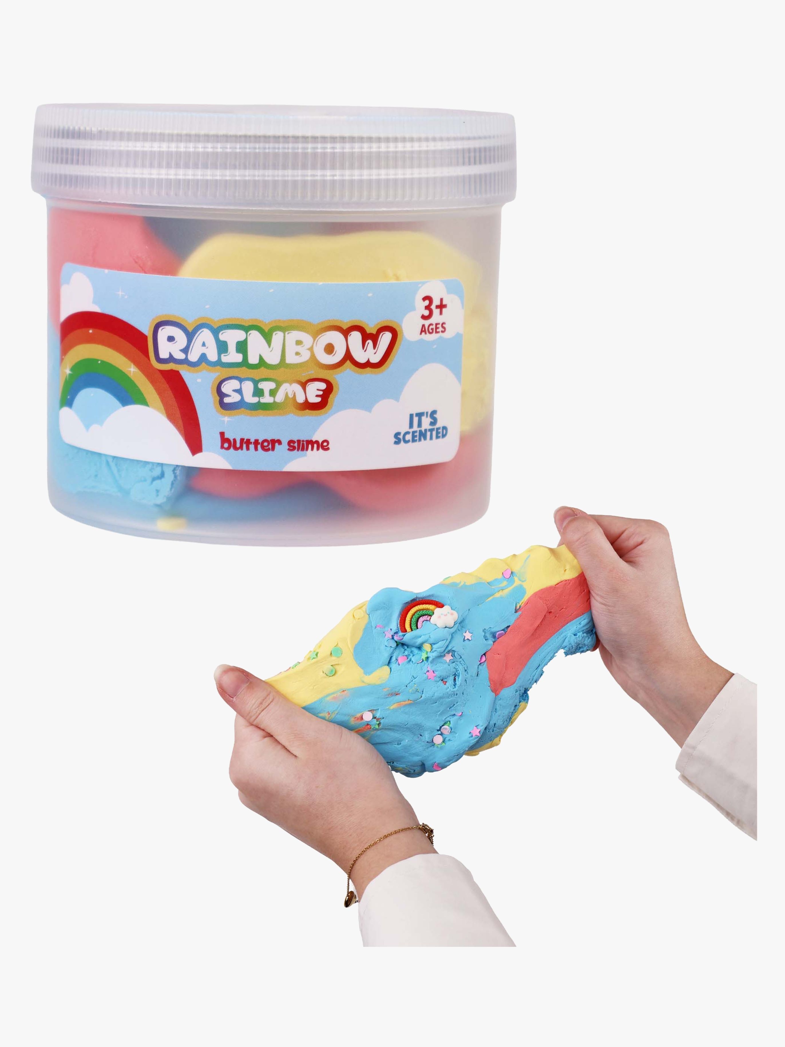 Quetschknete Regenbogen