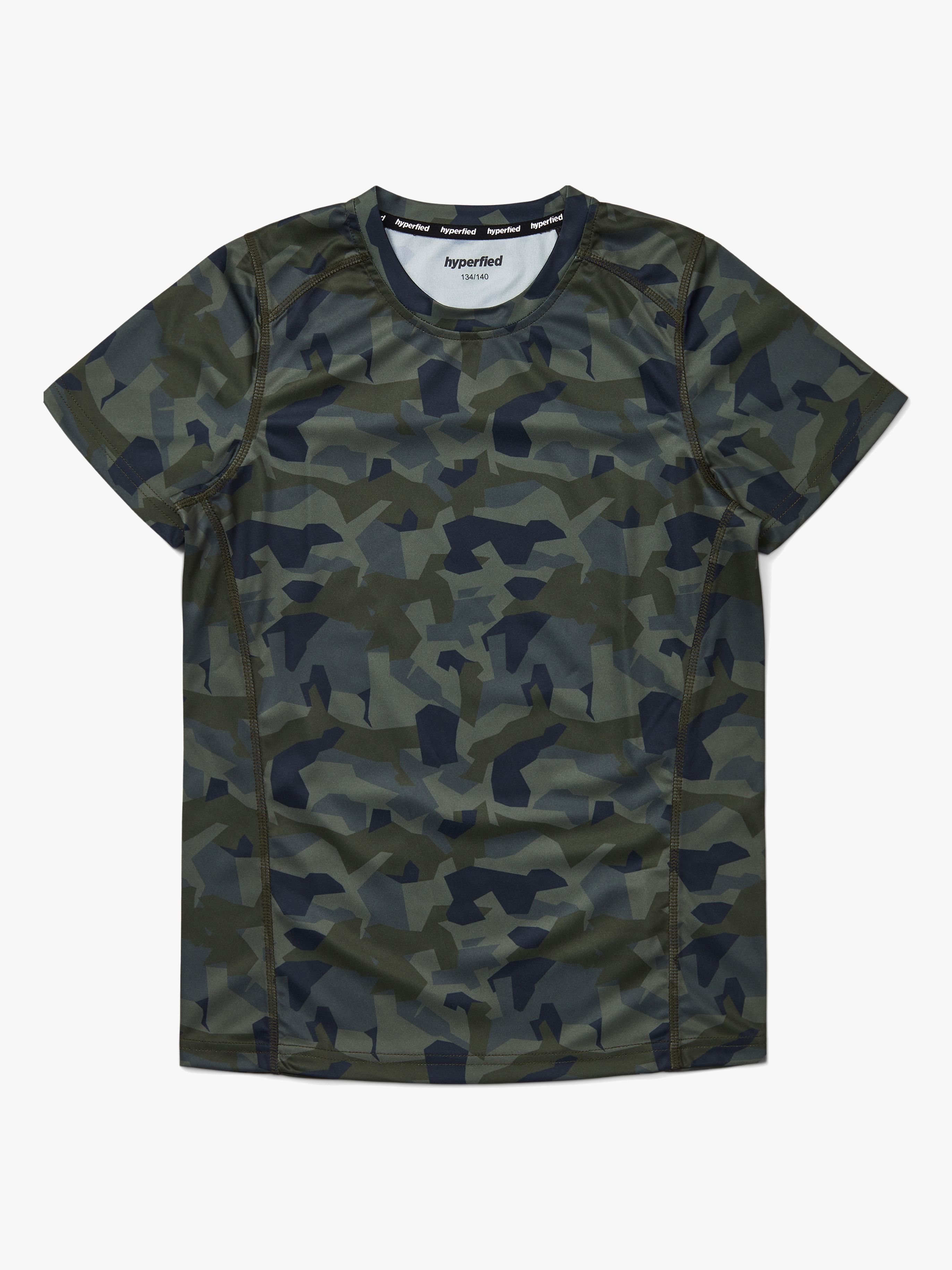 Hyperfied Logo T-Shirt, Camo 98-104