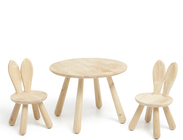 Minitude Nordic Tisch Dimma & Stühle Kaninchen