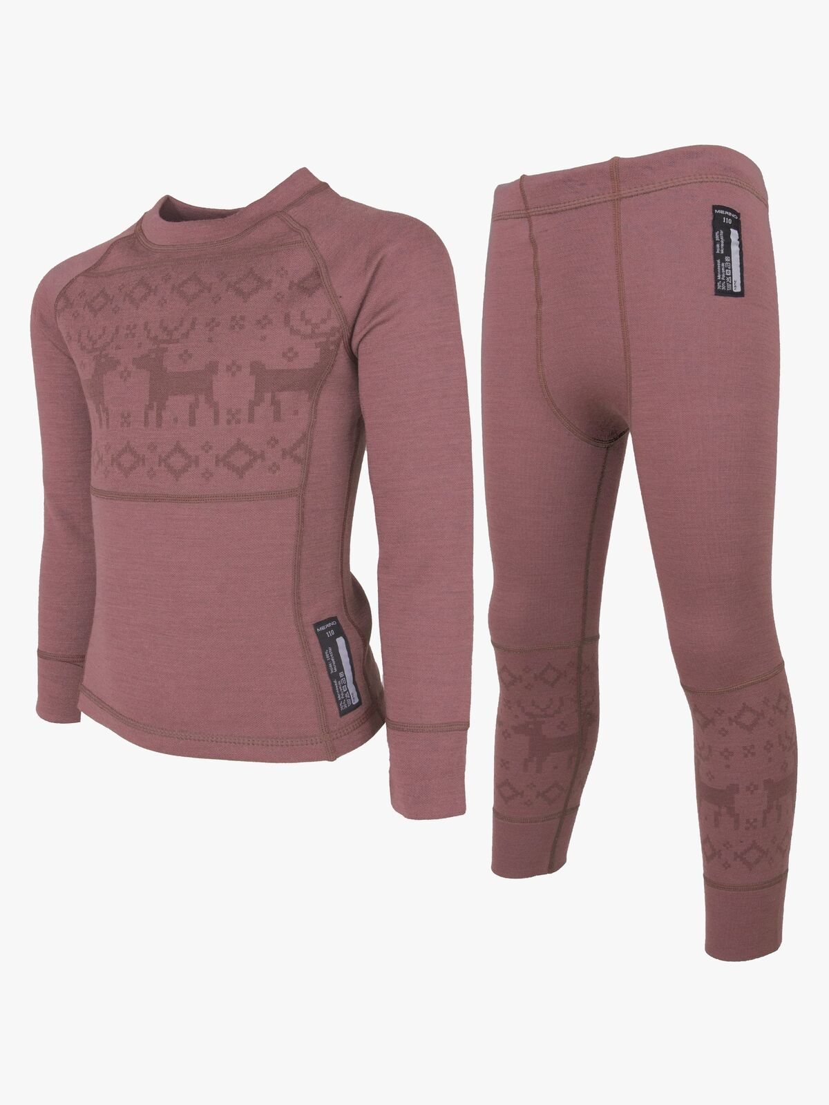 Lindberg Kåbdalis Thermounterwäsche Merino, Rose