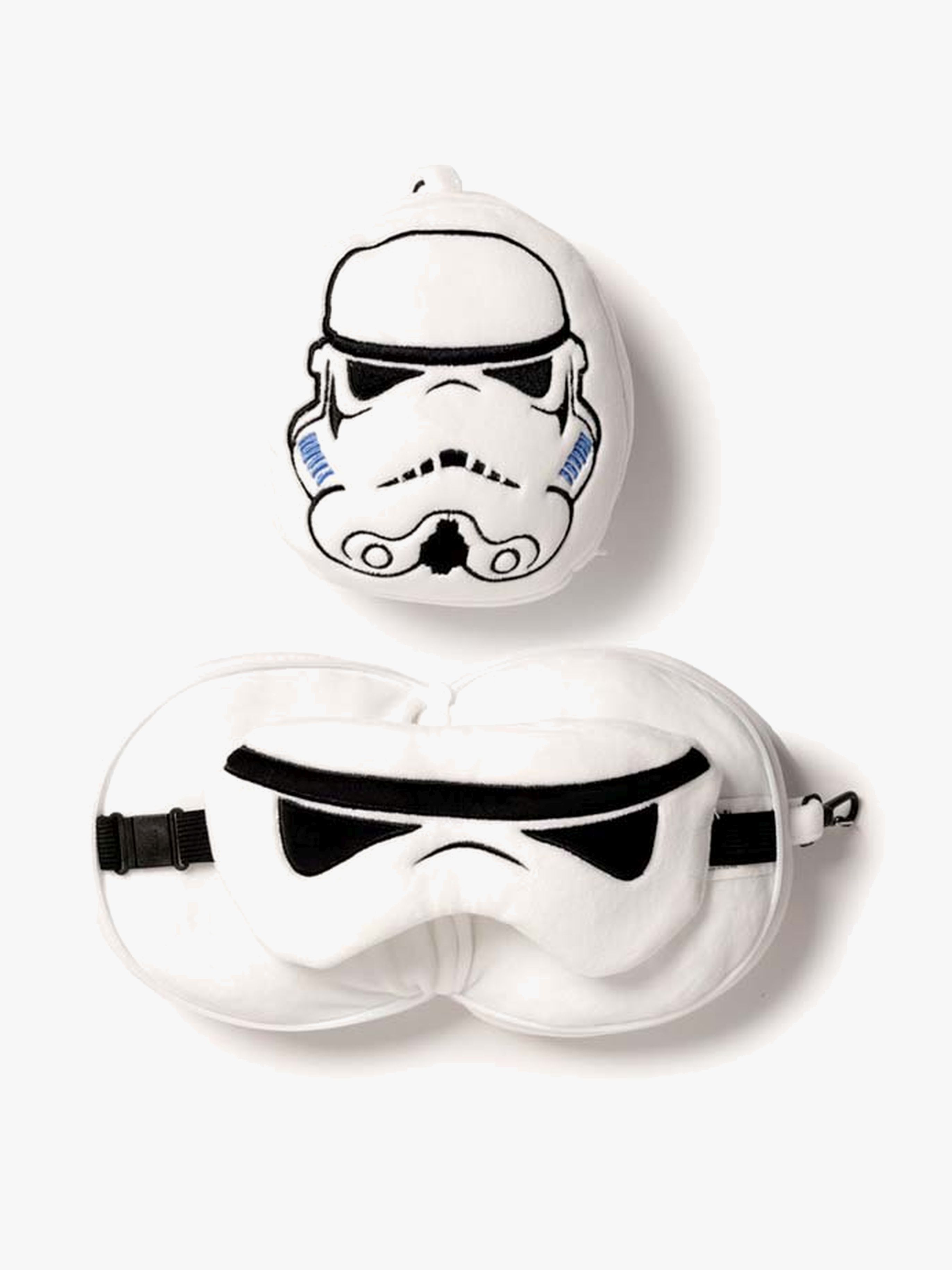 Relaxeazzz Plüsch Star Wars Reisekissen & Schlafmaske, The Original Stormtrooper