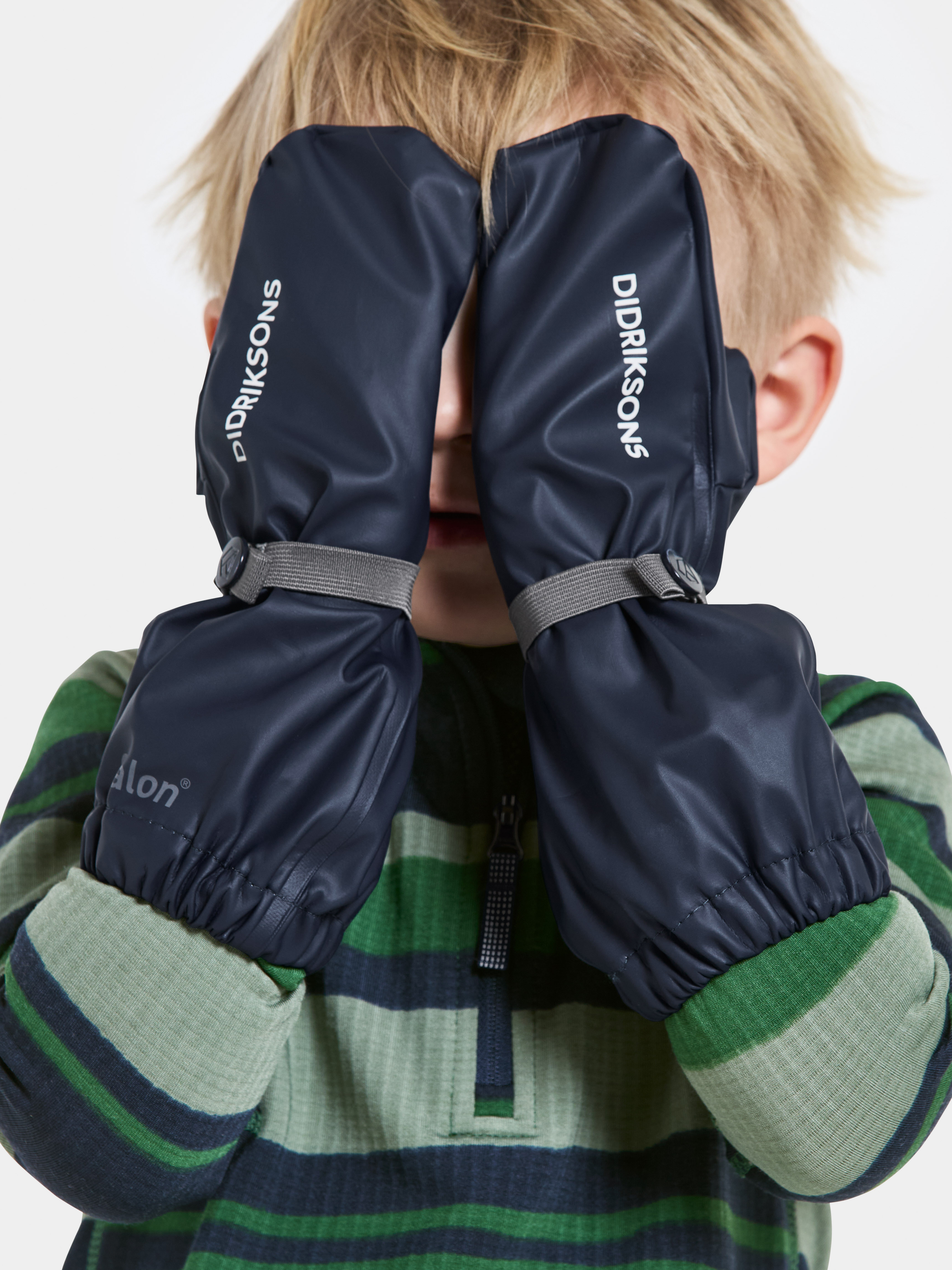 Didriksons Glove Regenfäustlinge, Navy, 2-4 Jahre