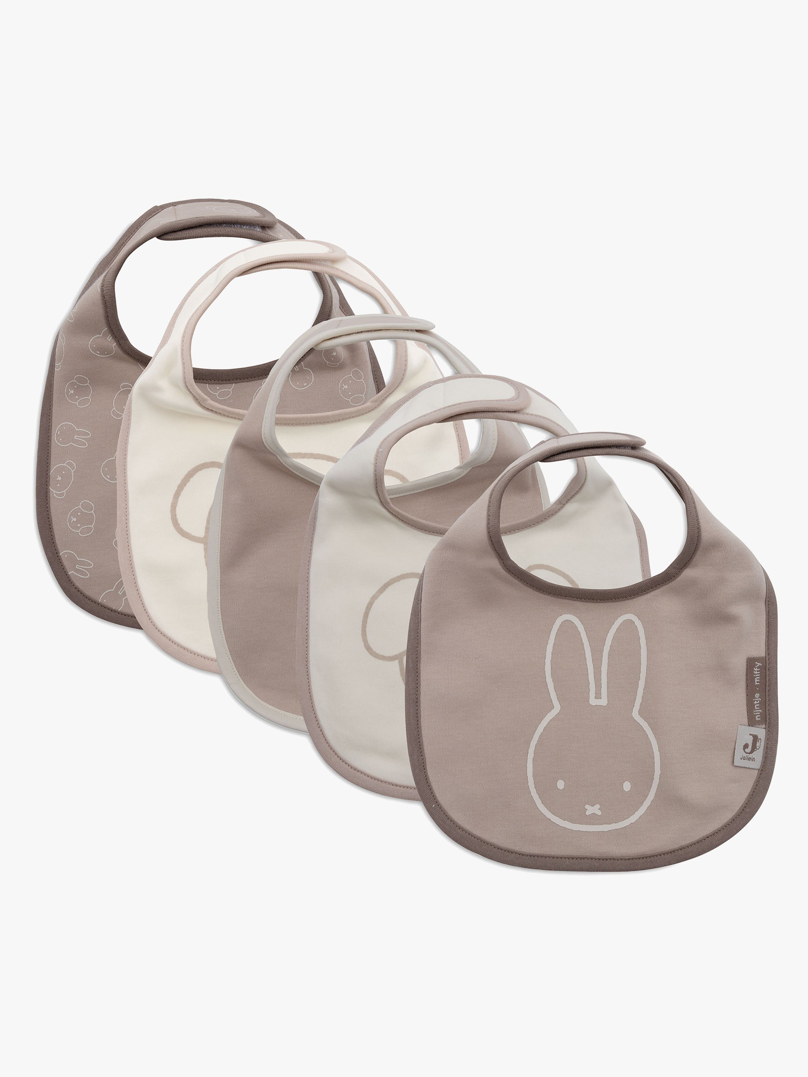 Lätzchen 5er-Pack, Miffy & Friends