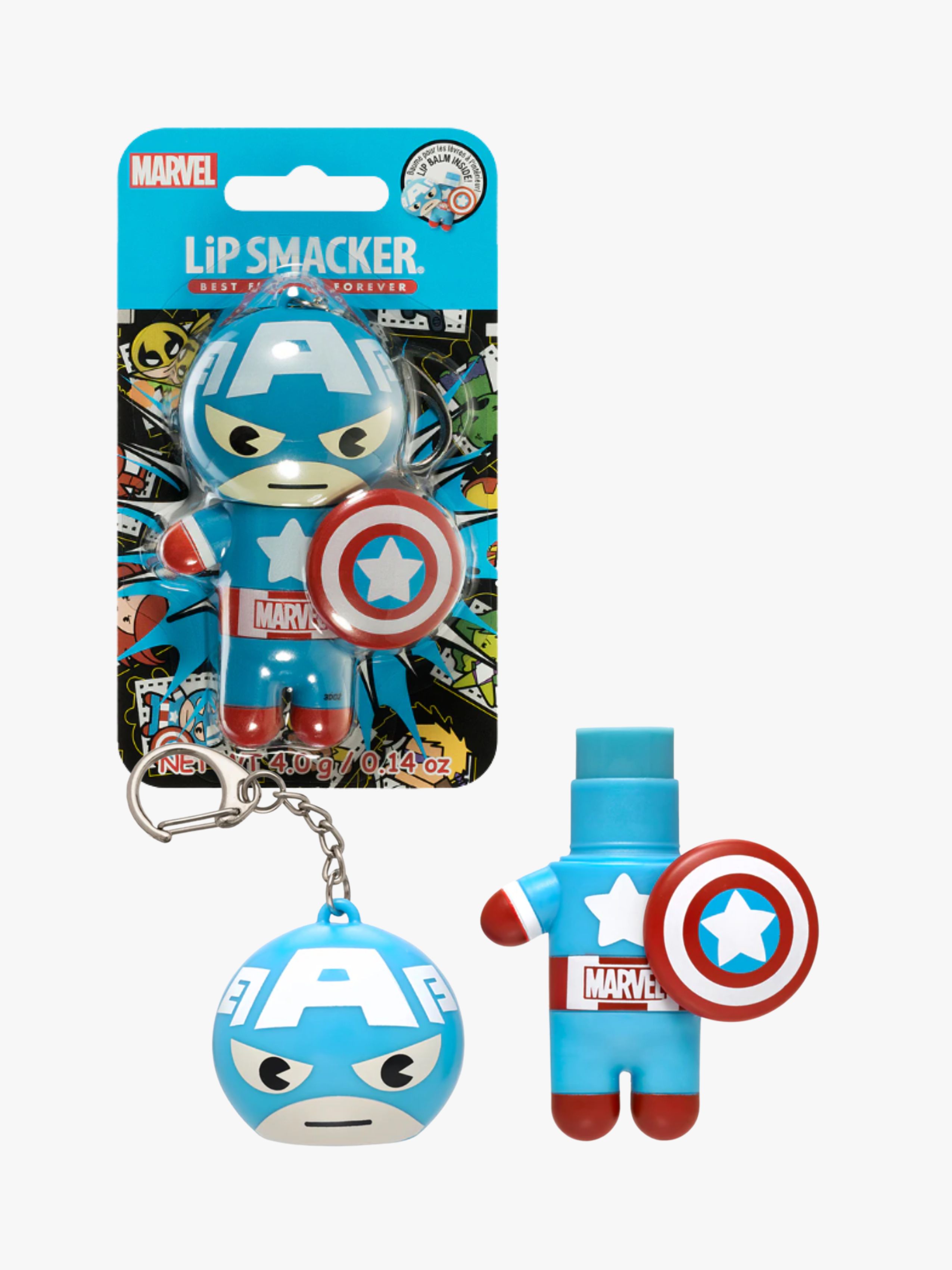 Captain America Lippenbalsam Blaubeere