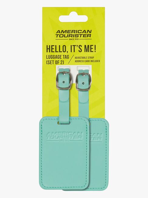 American Tourister Gepäckanhänger 2er-Pack, Jelly Mint