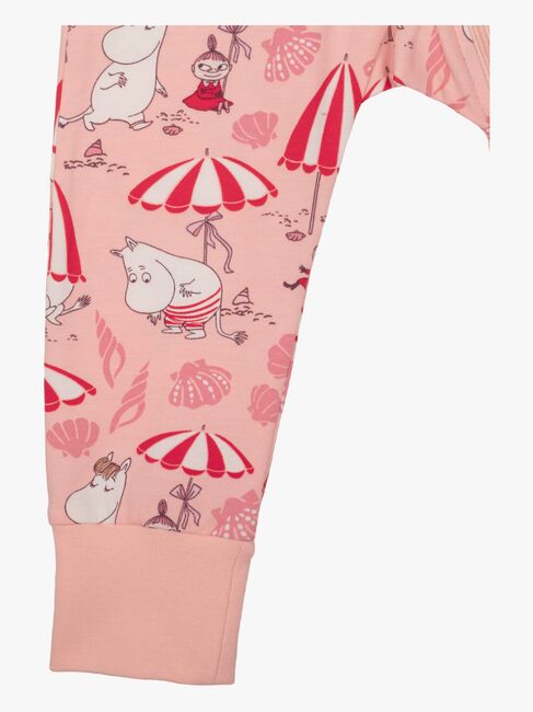Mumin by Martinex Muschelstrand Pyjama, Korallfarben