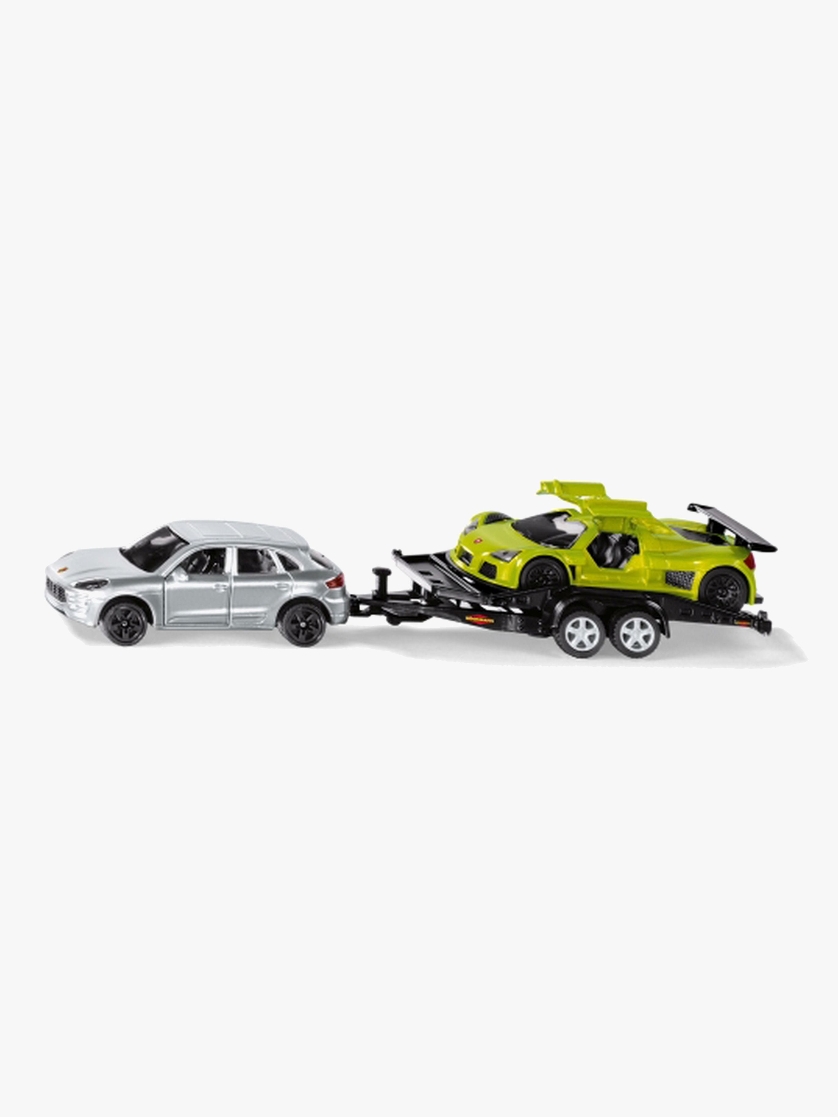 Auto Mit Sportwagenanhänger 1:55