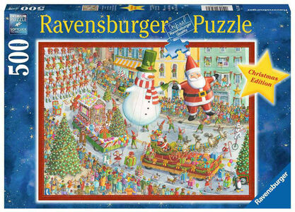 Ravensburger Puzzle Here Comes Christmas! 500 Teile