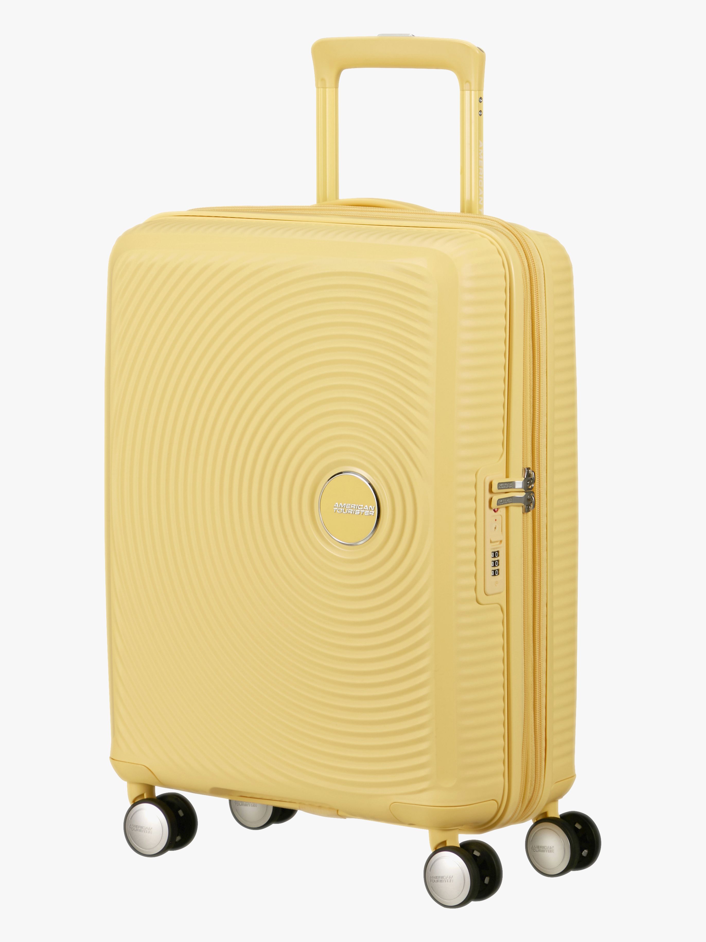 American Tourister Soundbox Spinner Koffer 35,5L, Pastel Yellow