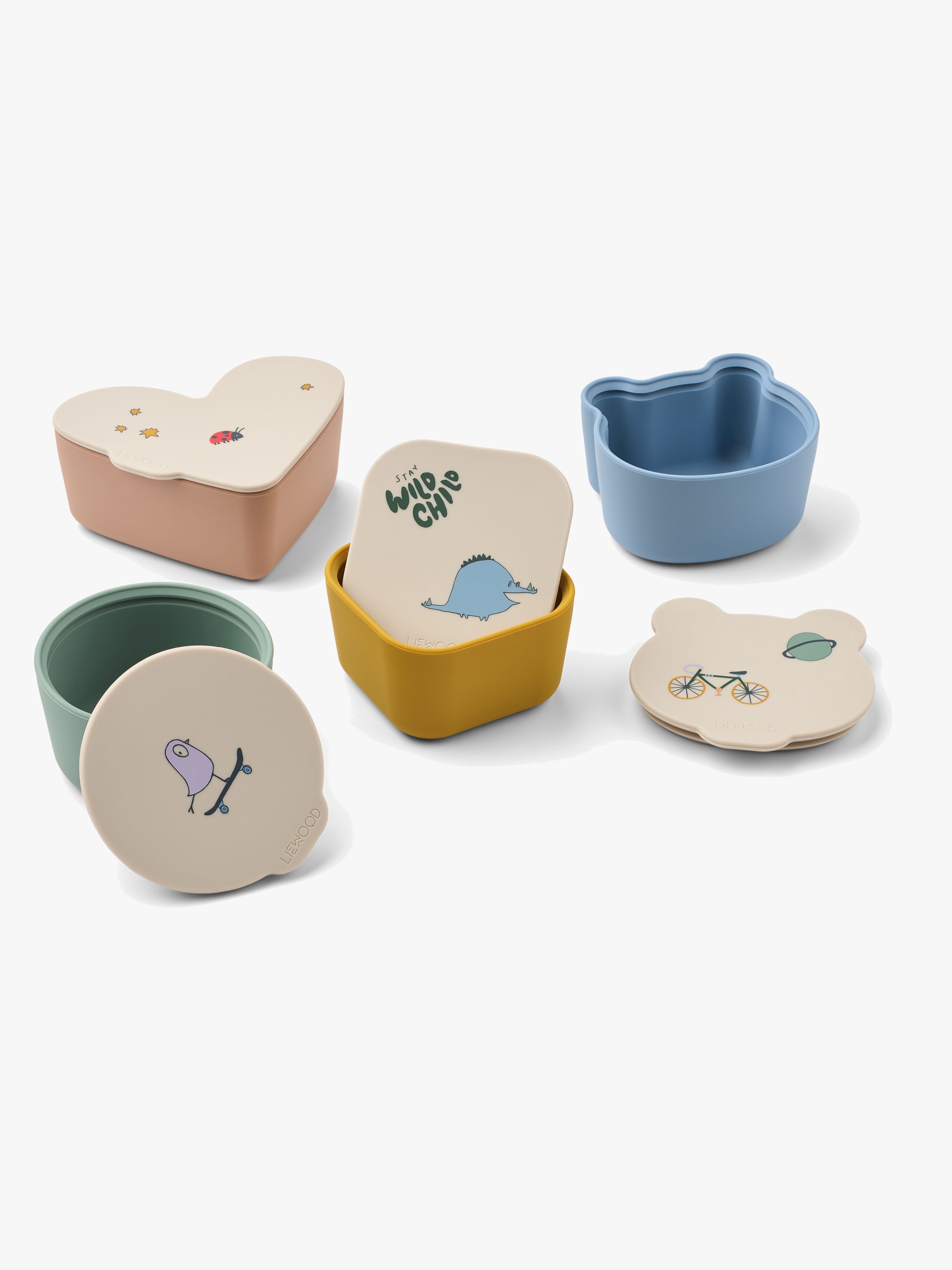 Toto Snackbox 4er-Pack, Tamtam / Sandy
