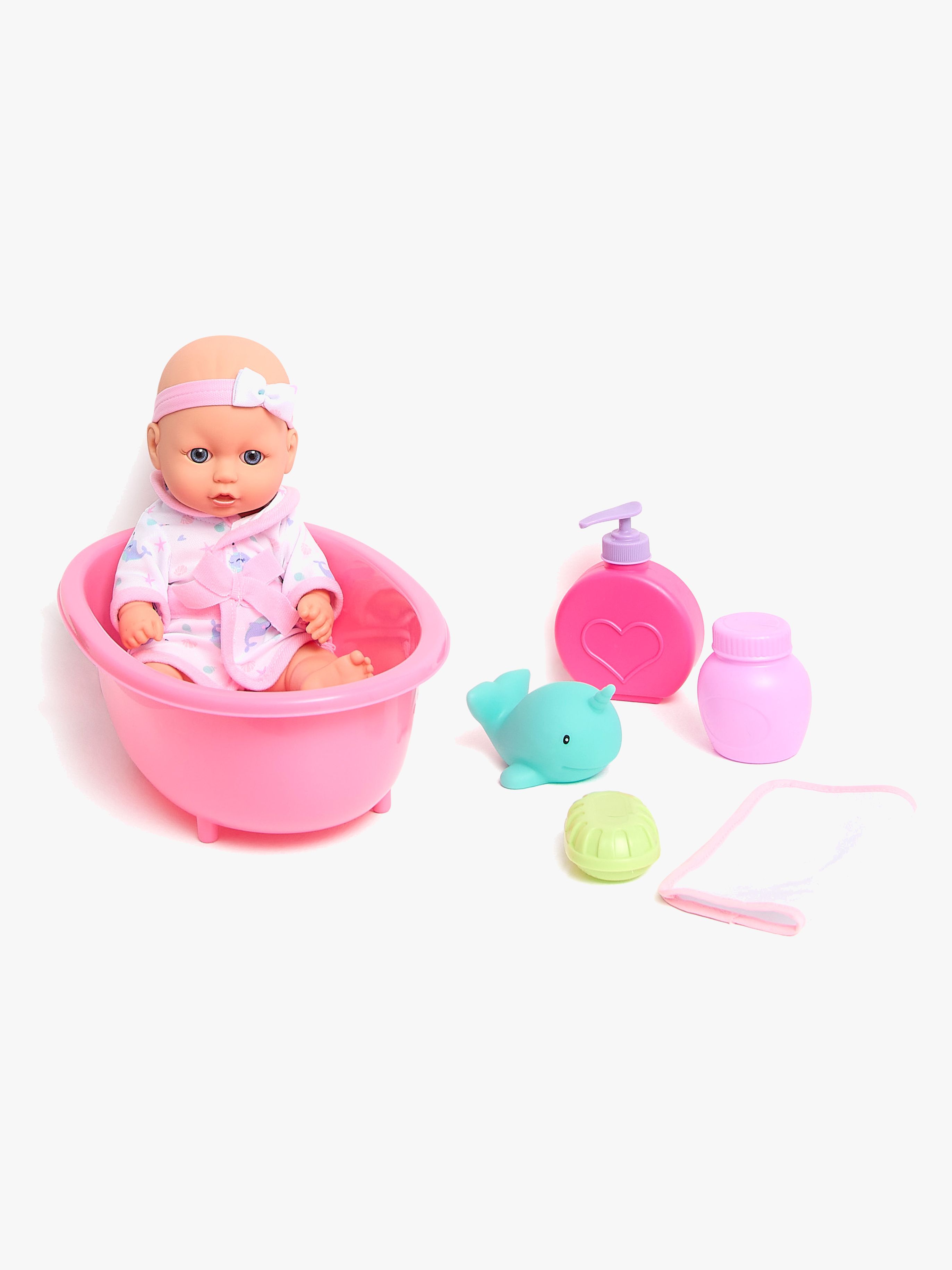 Puppe mit Badeset Olivia 25 cm