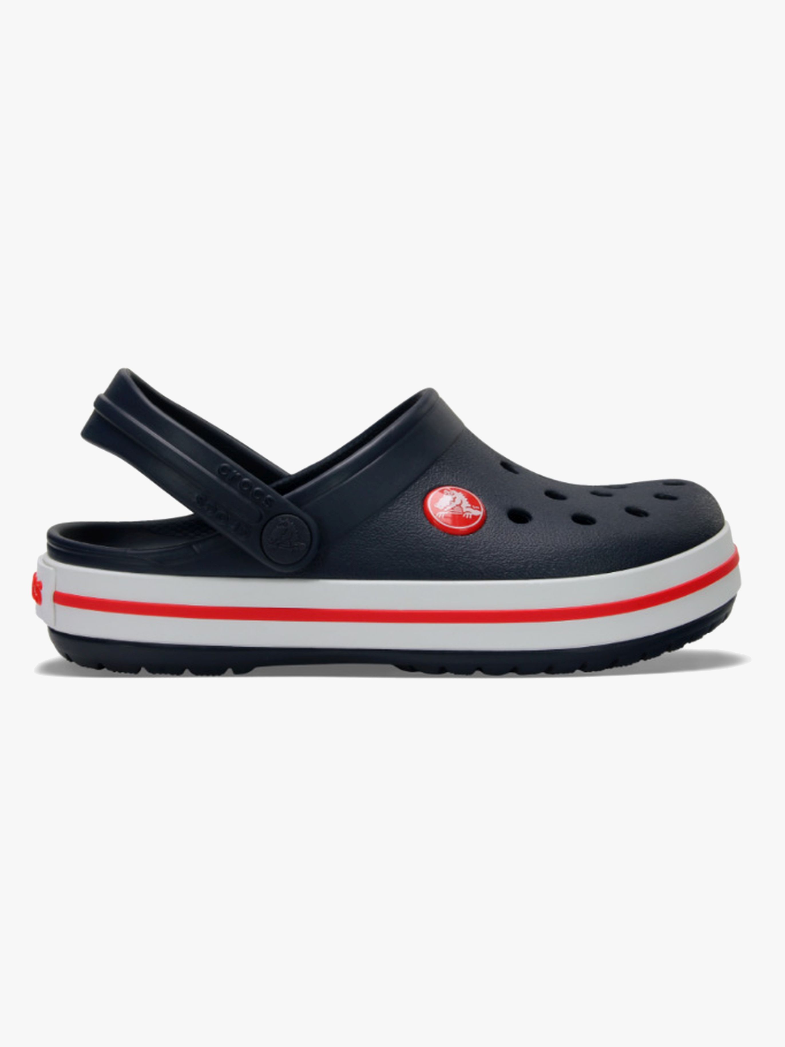 Crocs Classic Kinder Sandalen, Navy/Red, 28-29