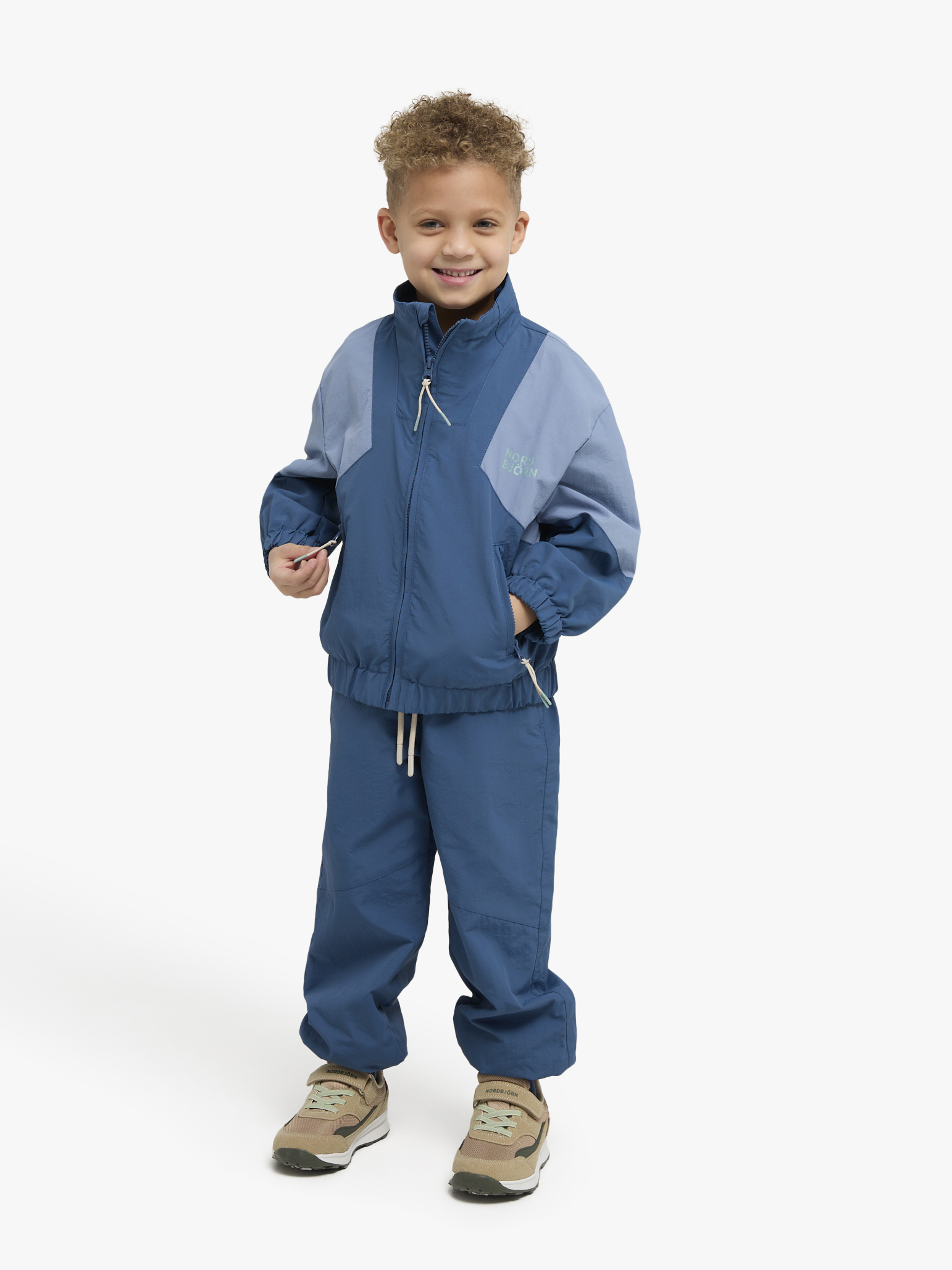 Nordbjörn Lilleby Outdoor-Set, Blau, 134-140
