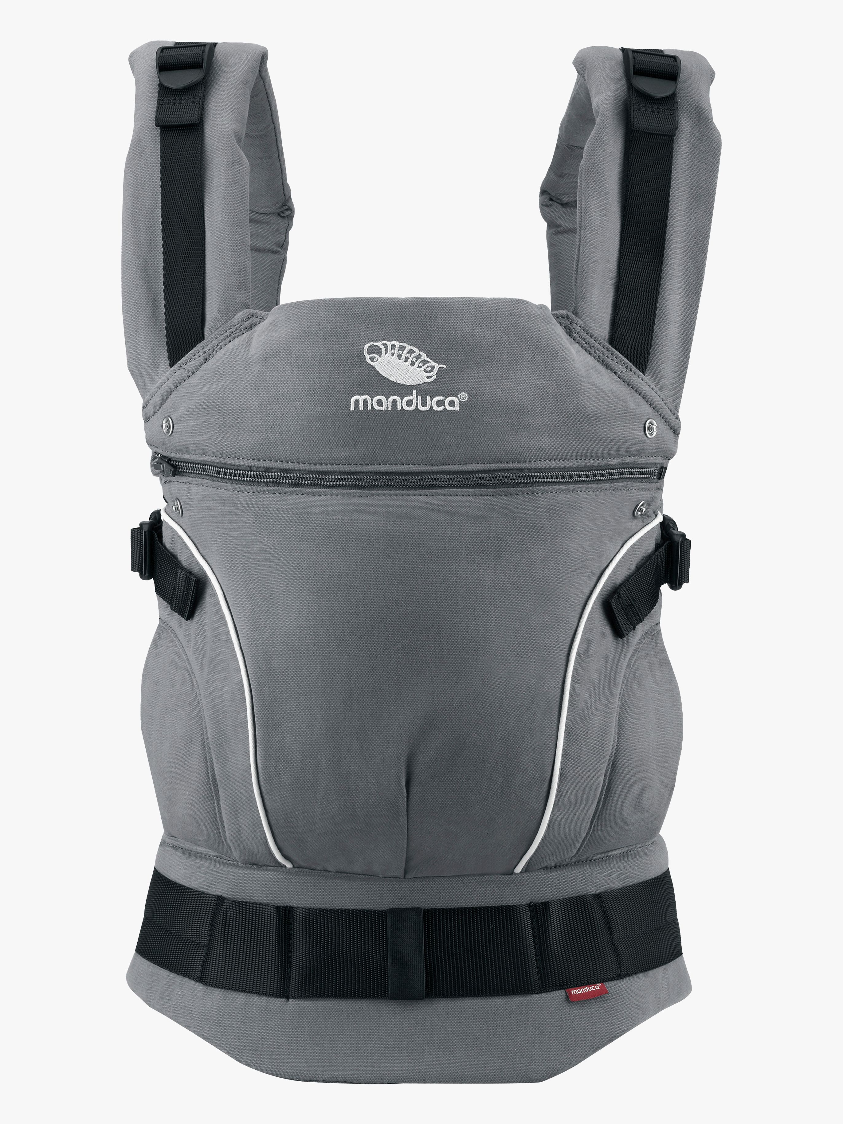 First PureCotton Babytrage, Dark Grey